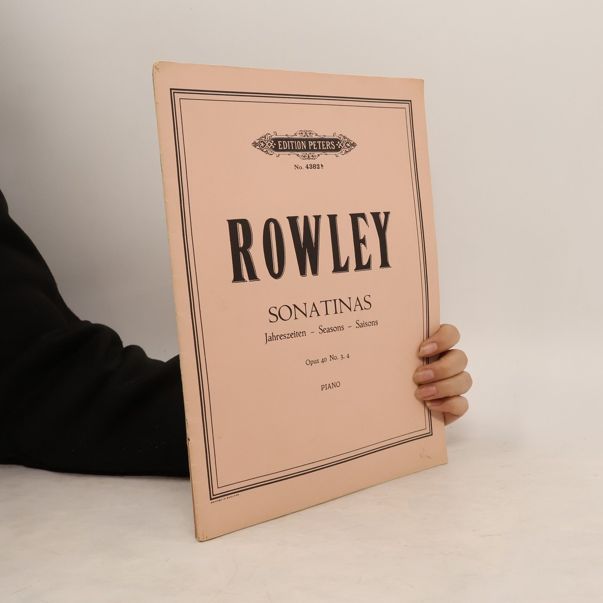 Alec Rowley Rowley Sonatinas