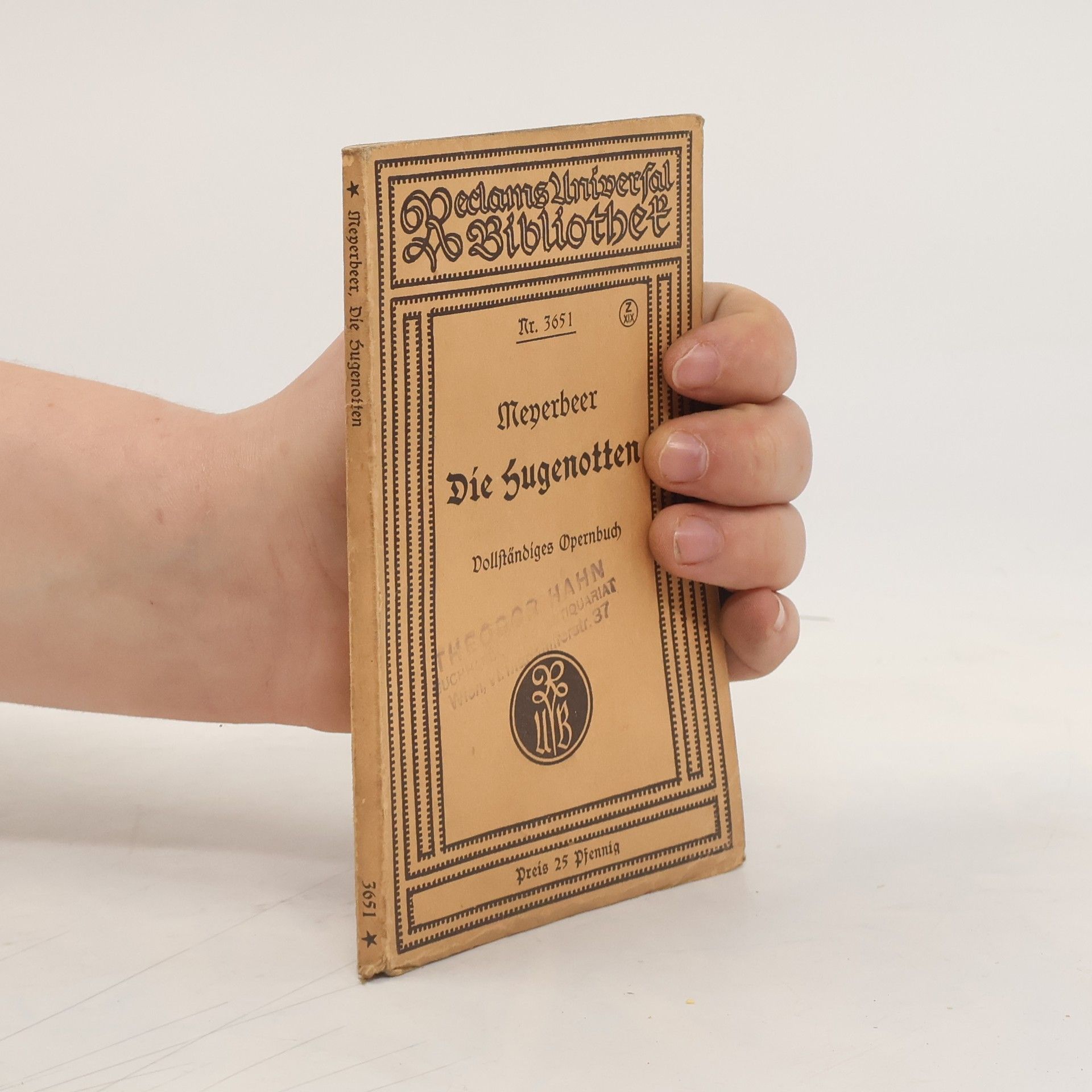 Giacomo Meyerbeer Die Hugenotten