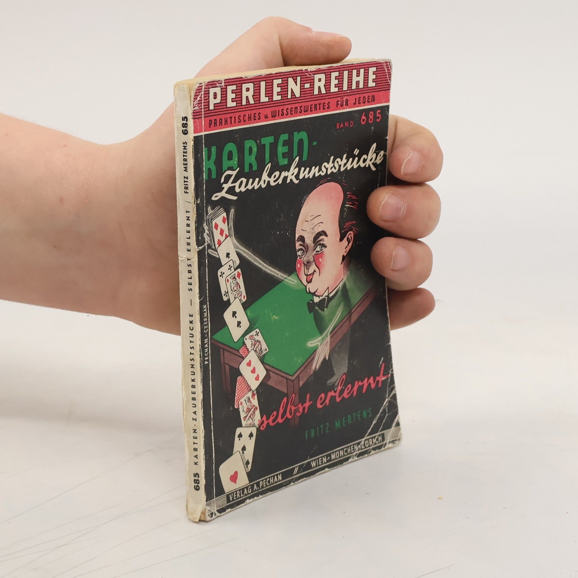 Fritz Mertens Zauberkartenkunststücke für Jedermann