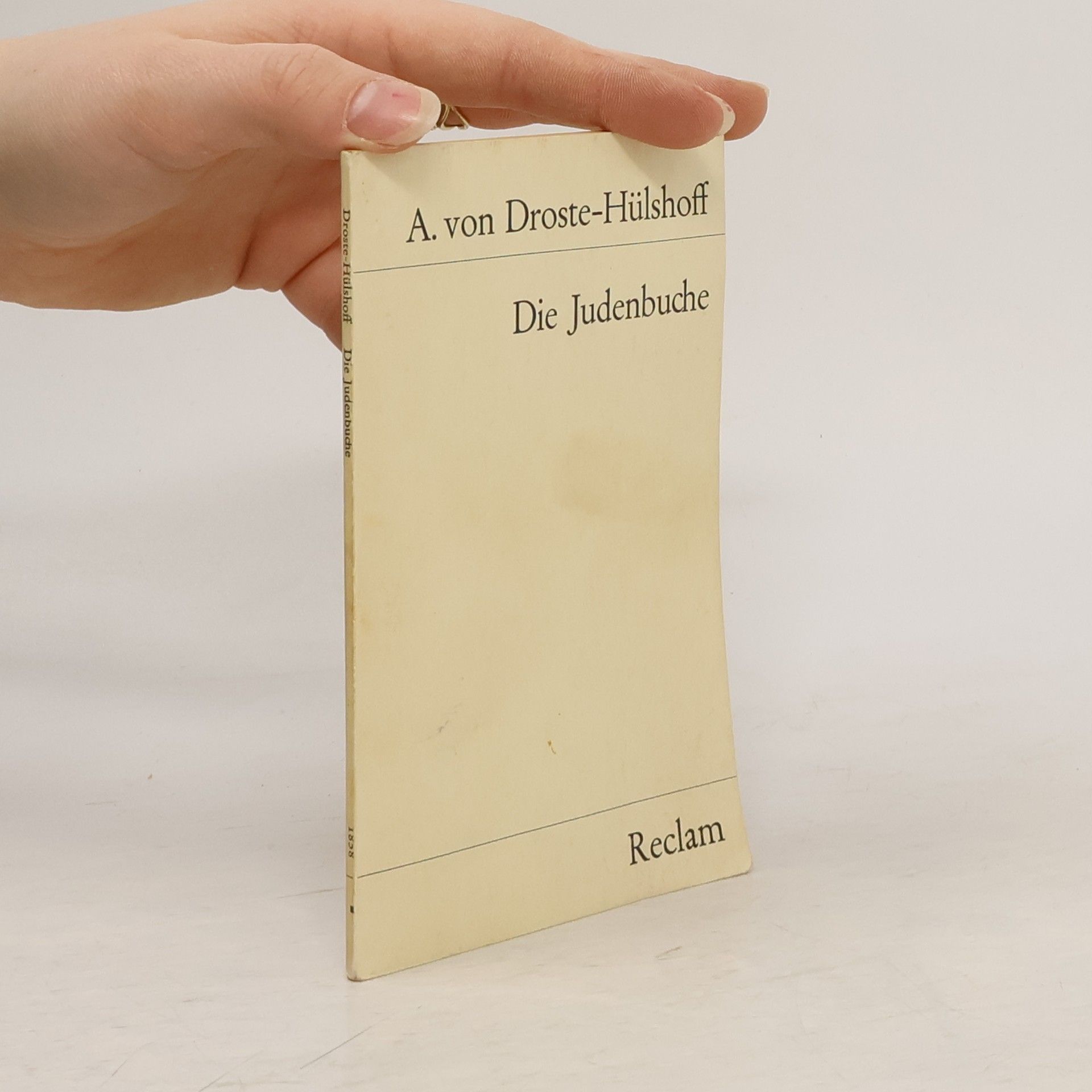 A. von Droste-Hülshoff Die Judenbuche