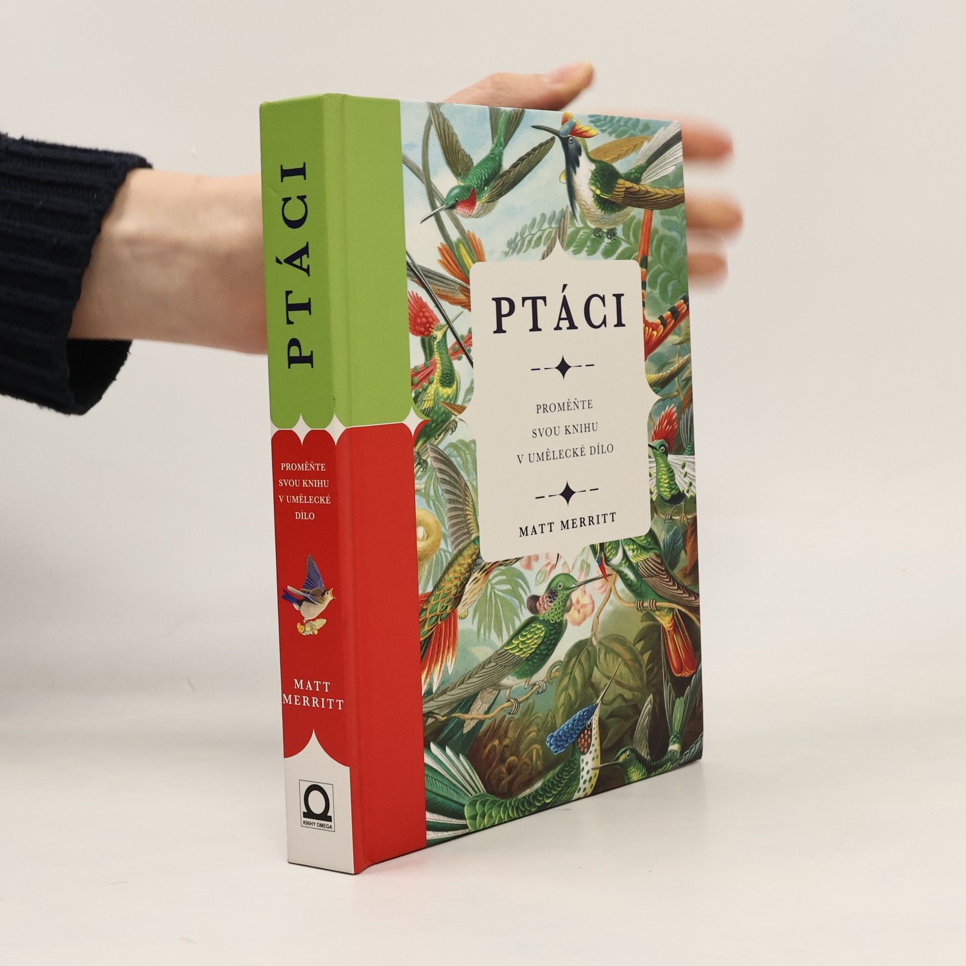 Ptáci. Proměňte svou knihu v umělecké dílo