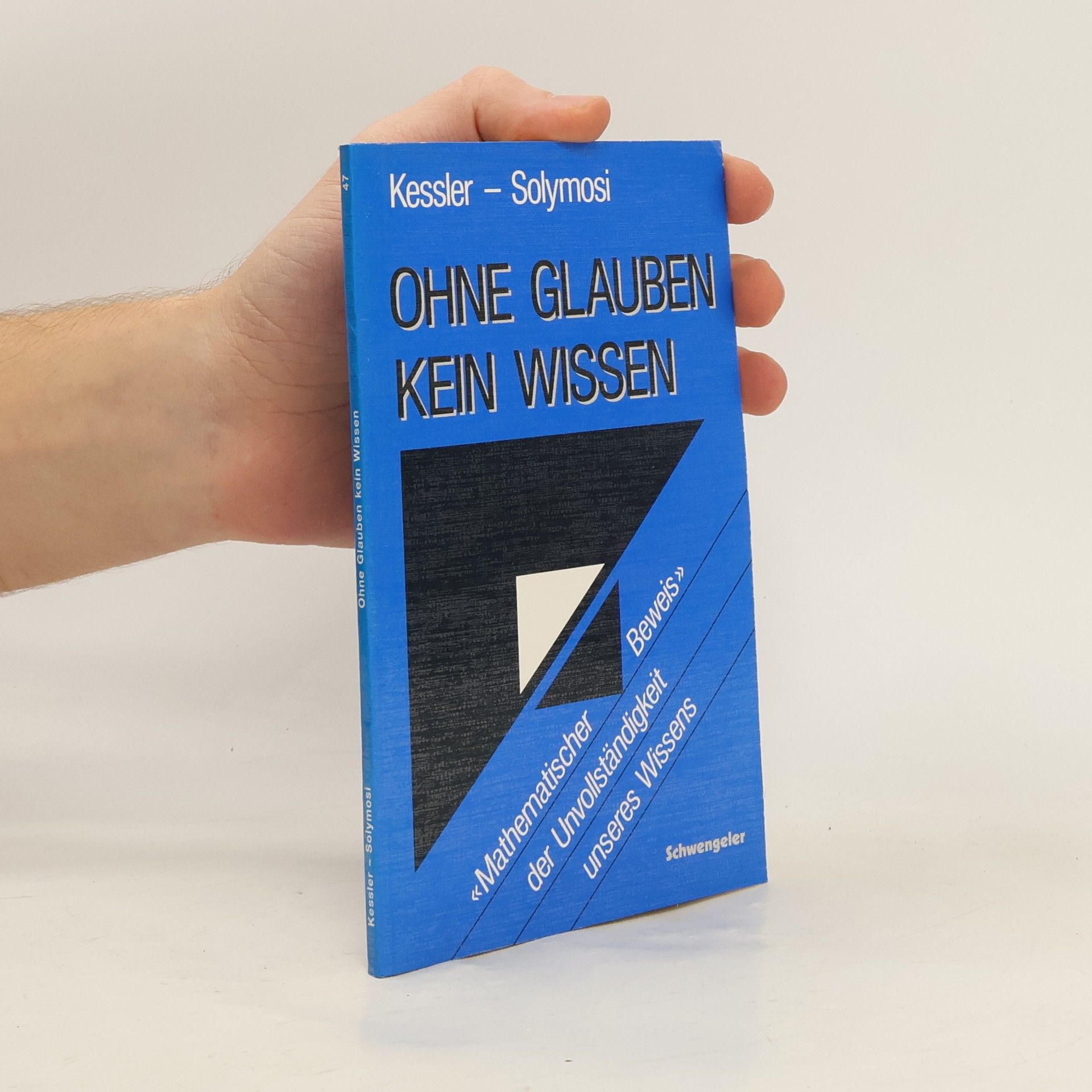 Ohne Glauben kein Wissen