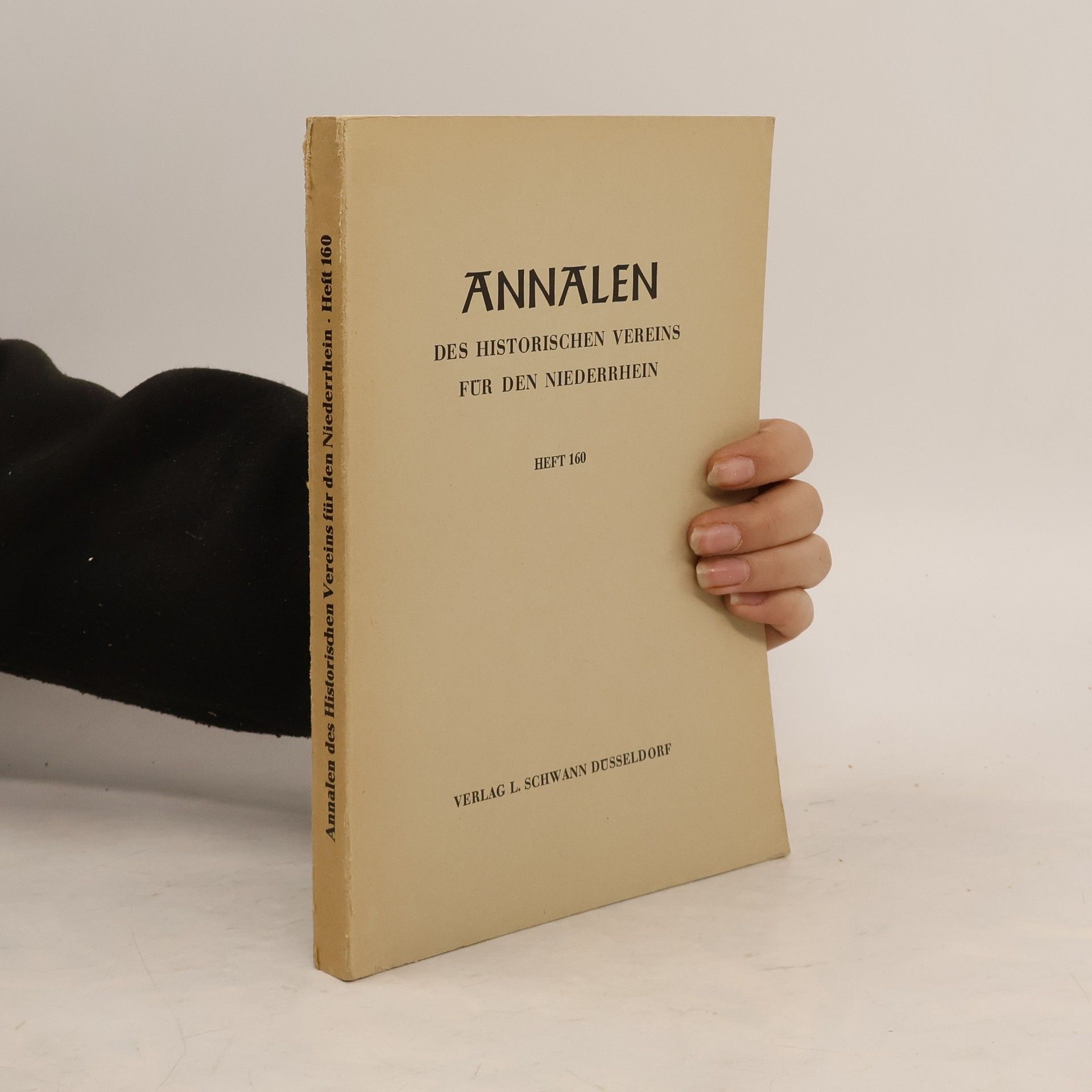 Collectif d'auteurs Annalen. Heft 160