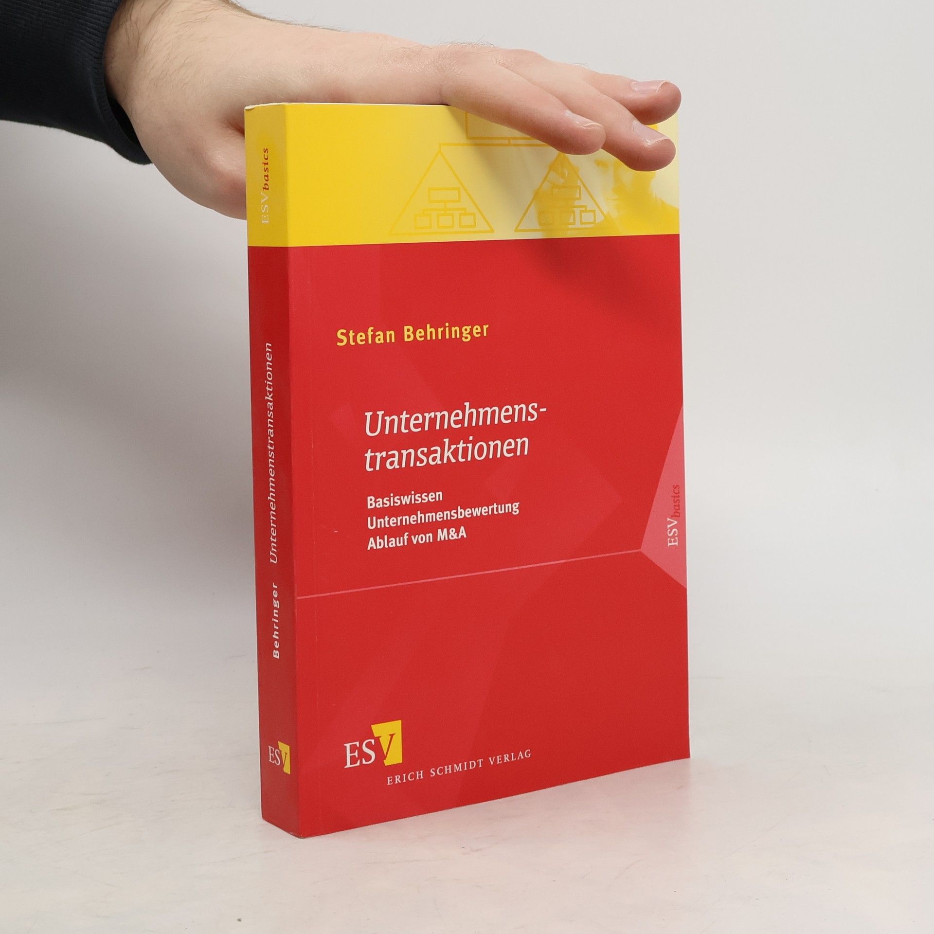 Prof. Dr. Stefan Behringer ESV Basics: Unternehmenstransaktionen