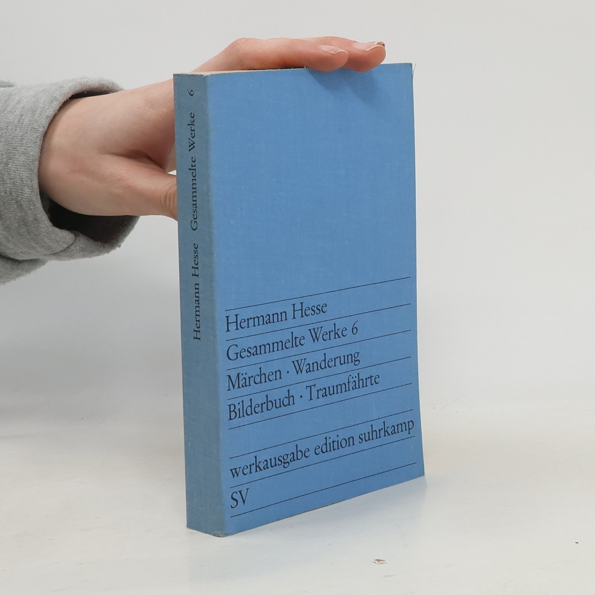 Hermann Hesse Gesammelte Werke 6. Märchen. Wanderung. Bilderbuch. Traumfahrte