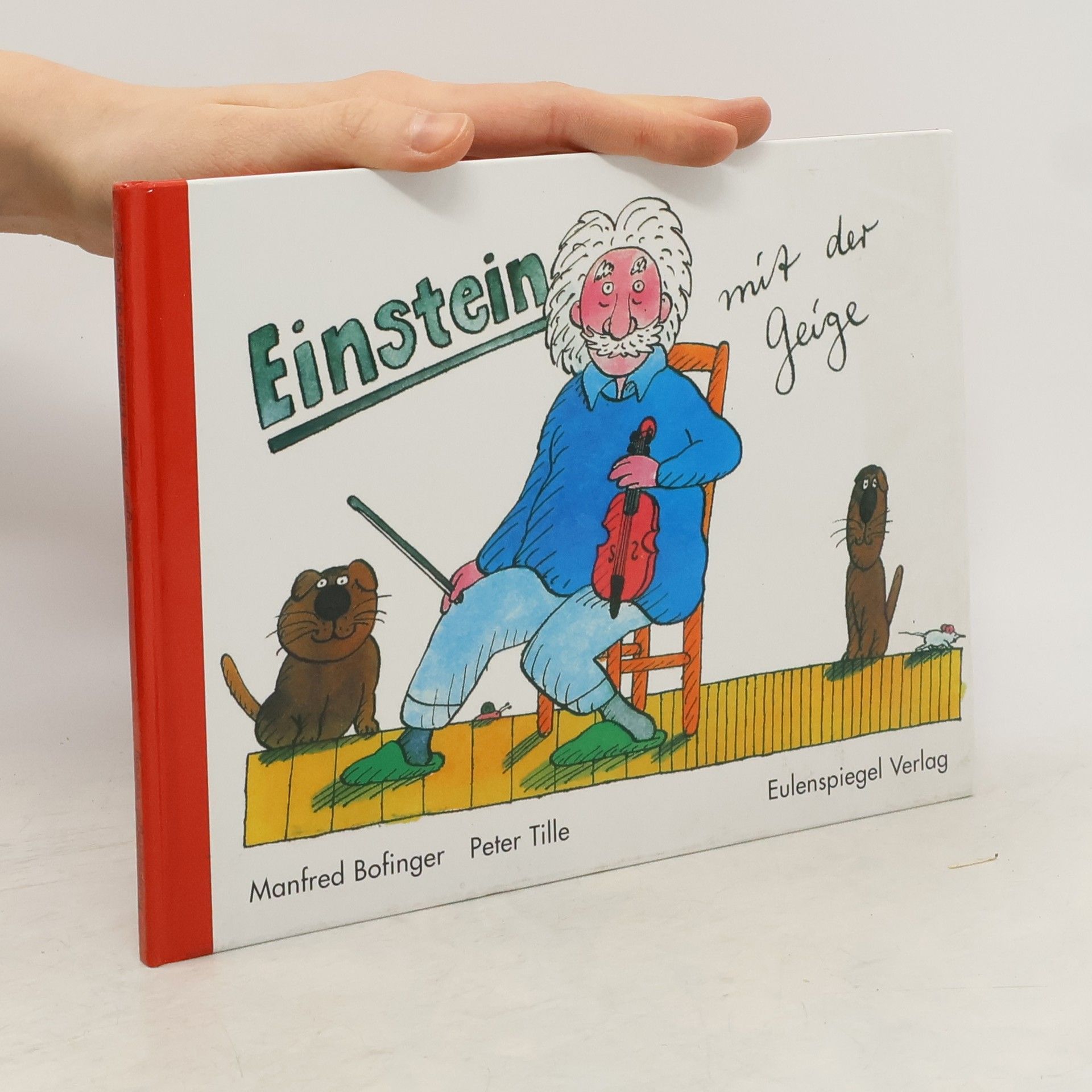 Einstein mit der Geige