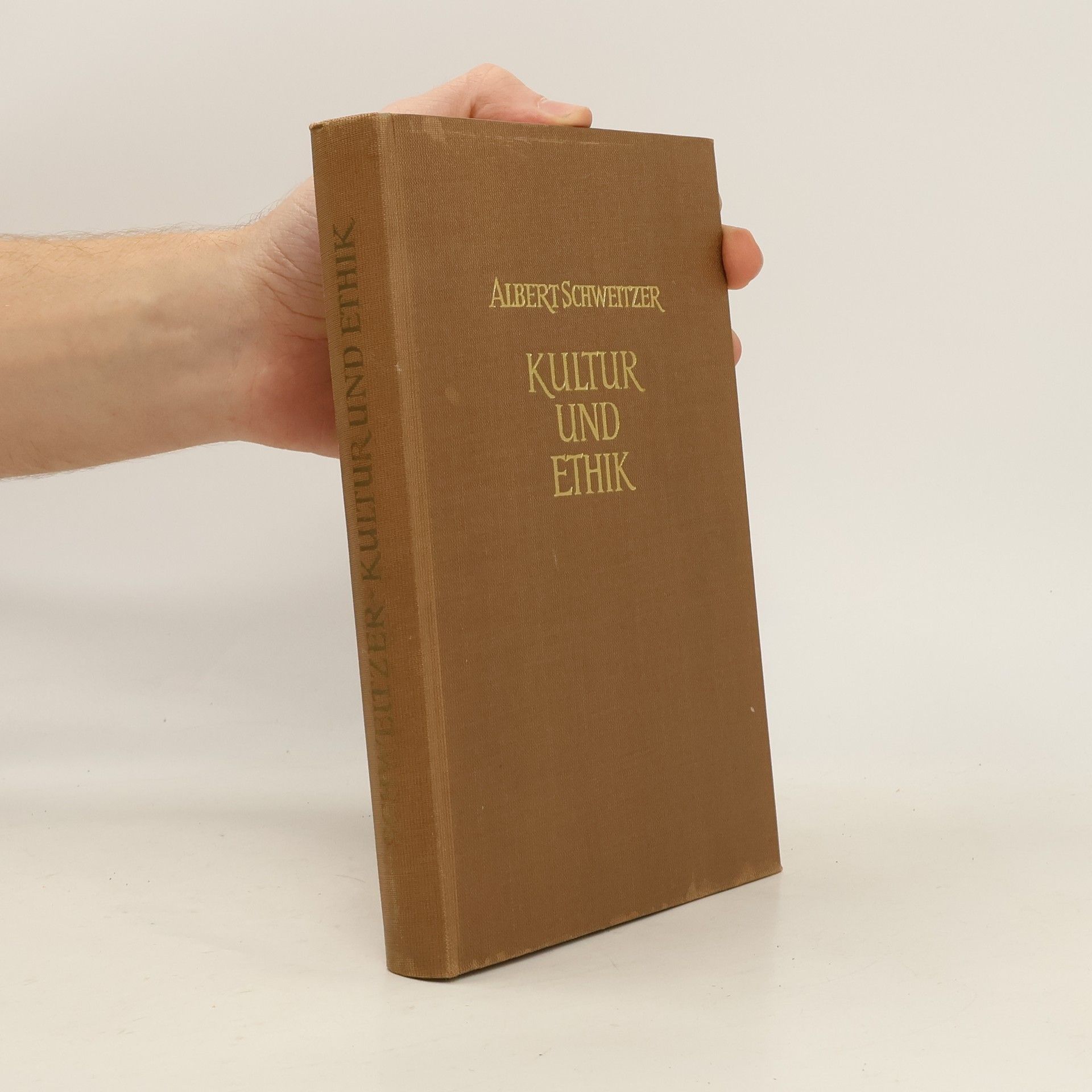 Albert Schweitzer Kultur und Ethik