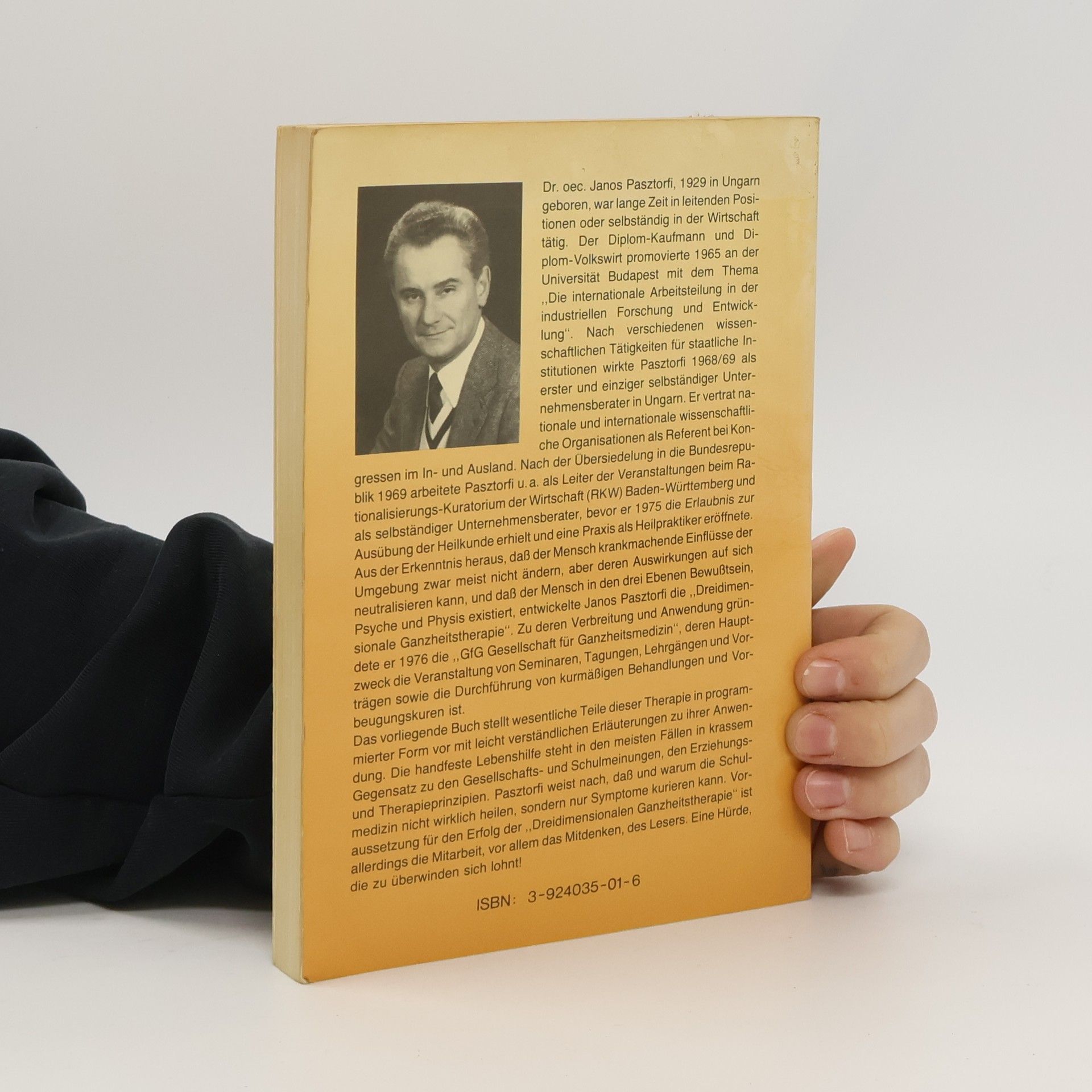Janos Pasztorfi Die Medizin kann nicht heilen