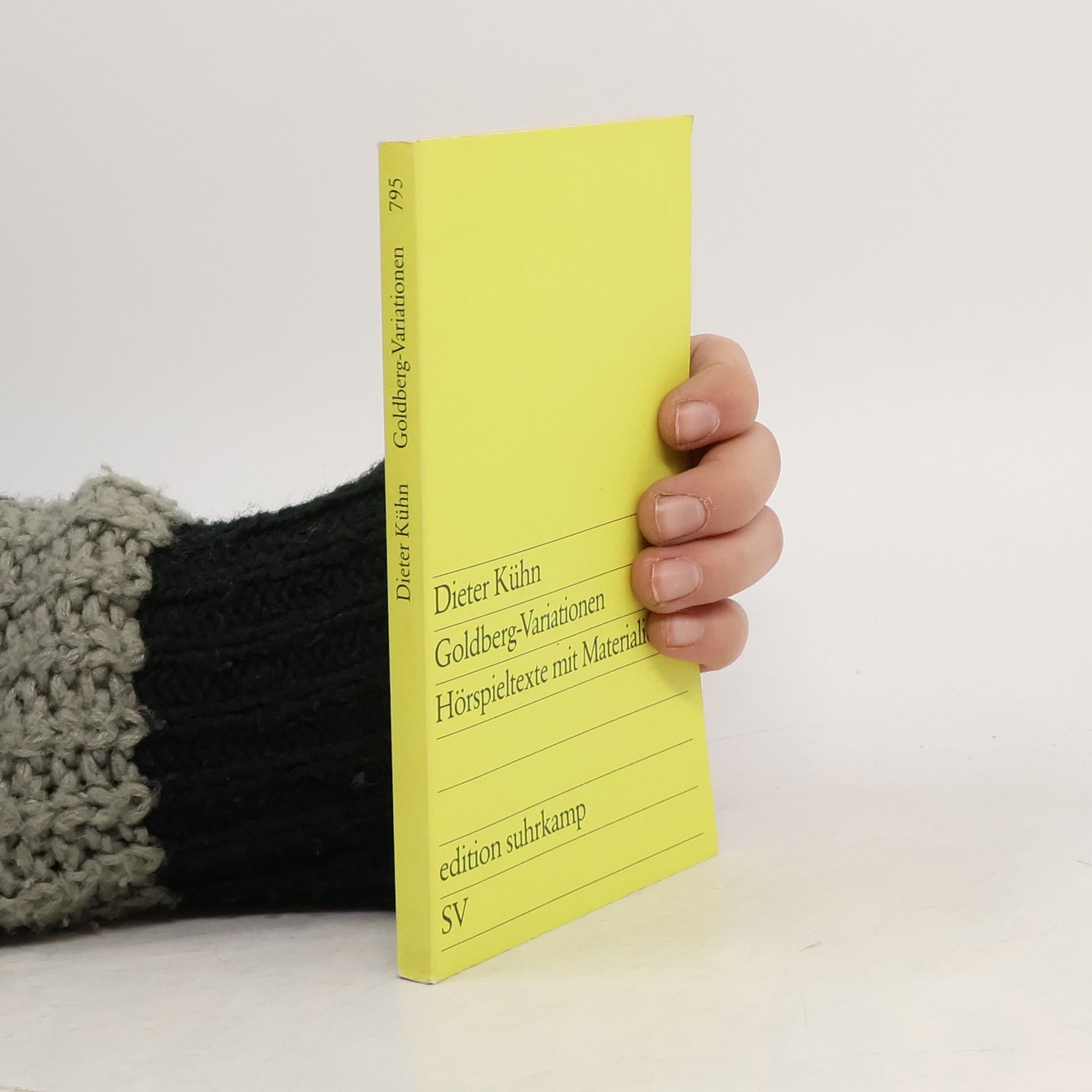 Dieter Kuhn Edition Suhrkamp - 795: Goldberg-Variationen