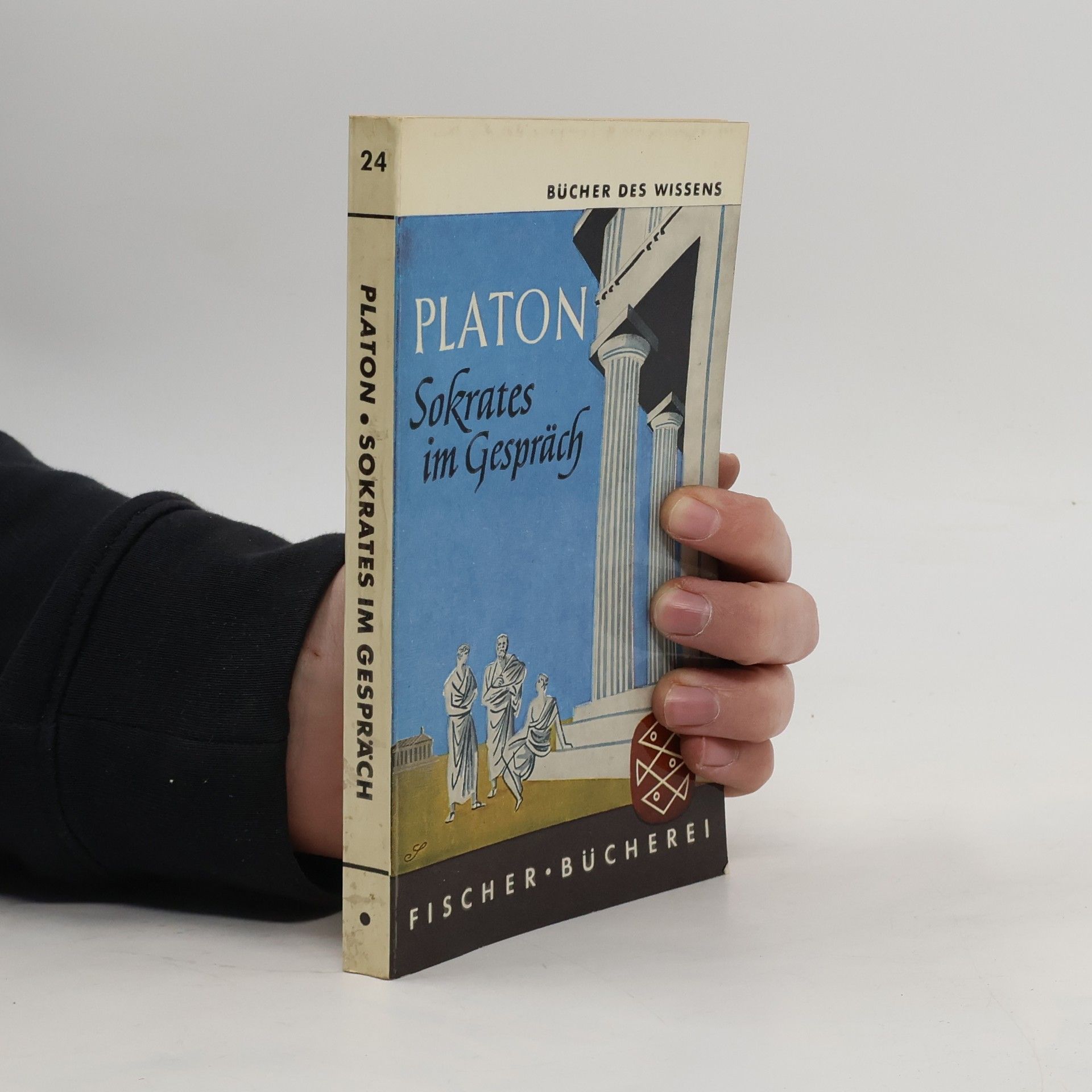 Platon Sokrates im Gespräch