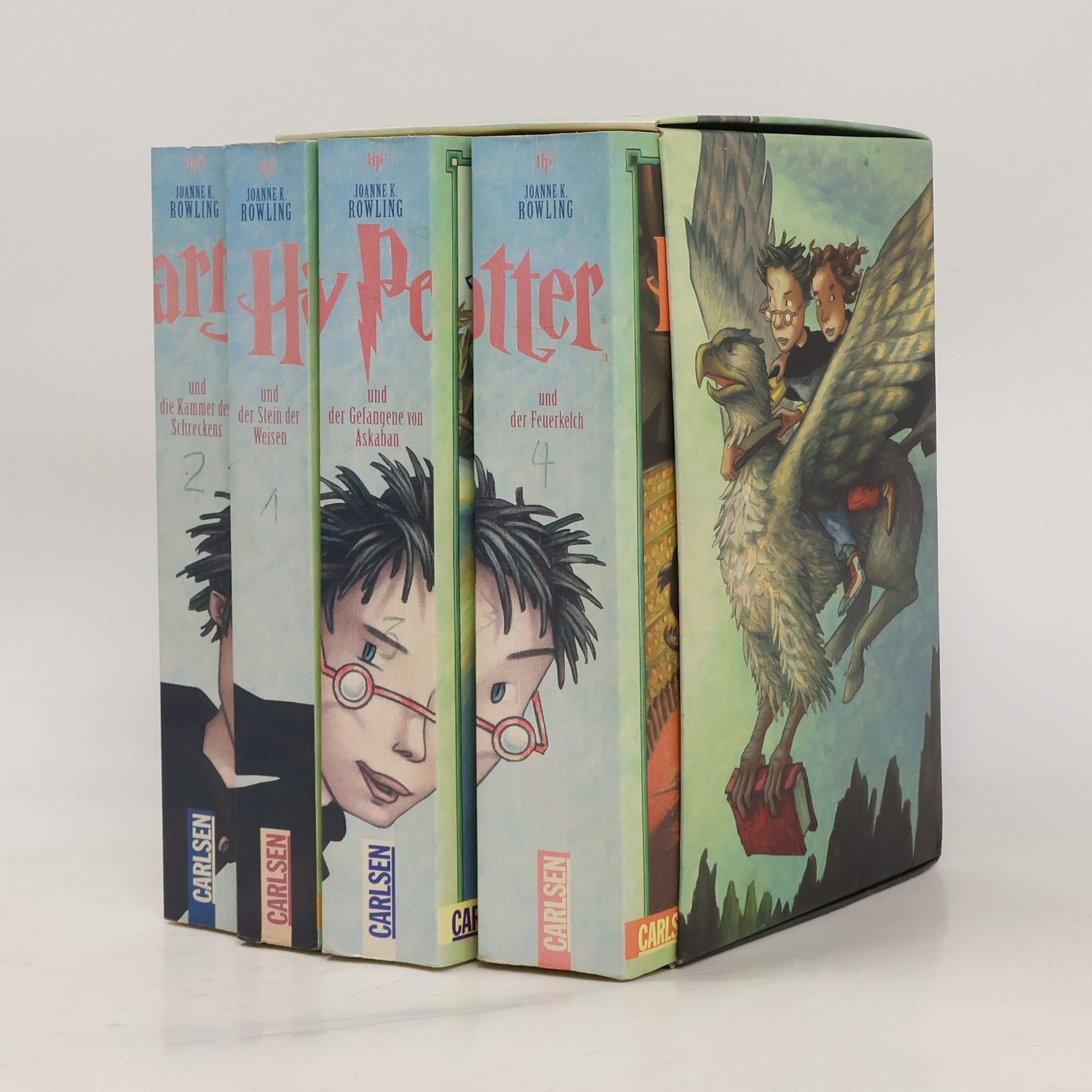 Joanne K. Rowlingová Harry Potter ZauberBox. 4 Bände