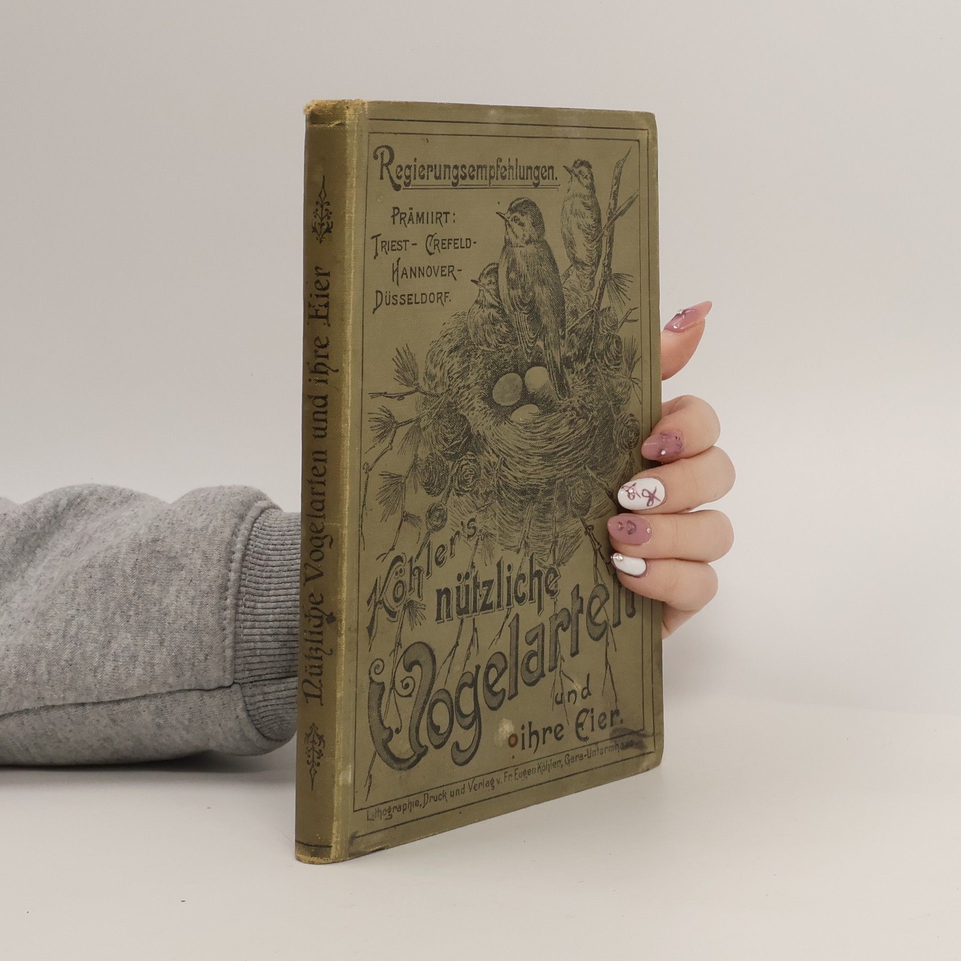 Eugen Köhler Köhler's nützliche Vogelarten und ihre Eier