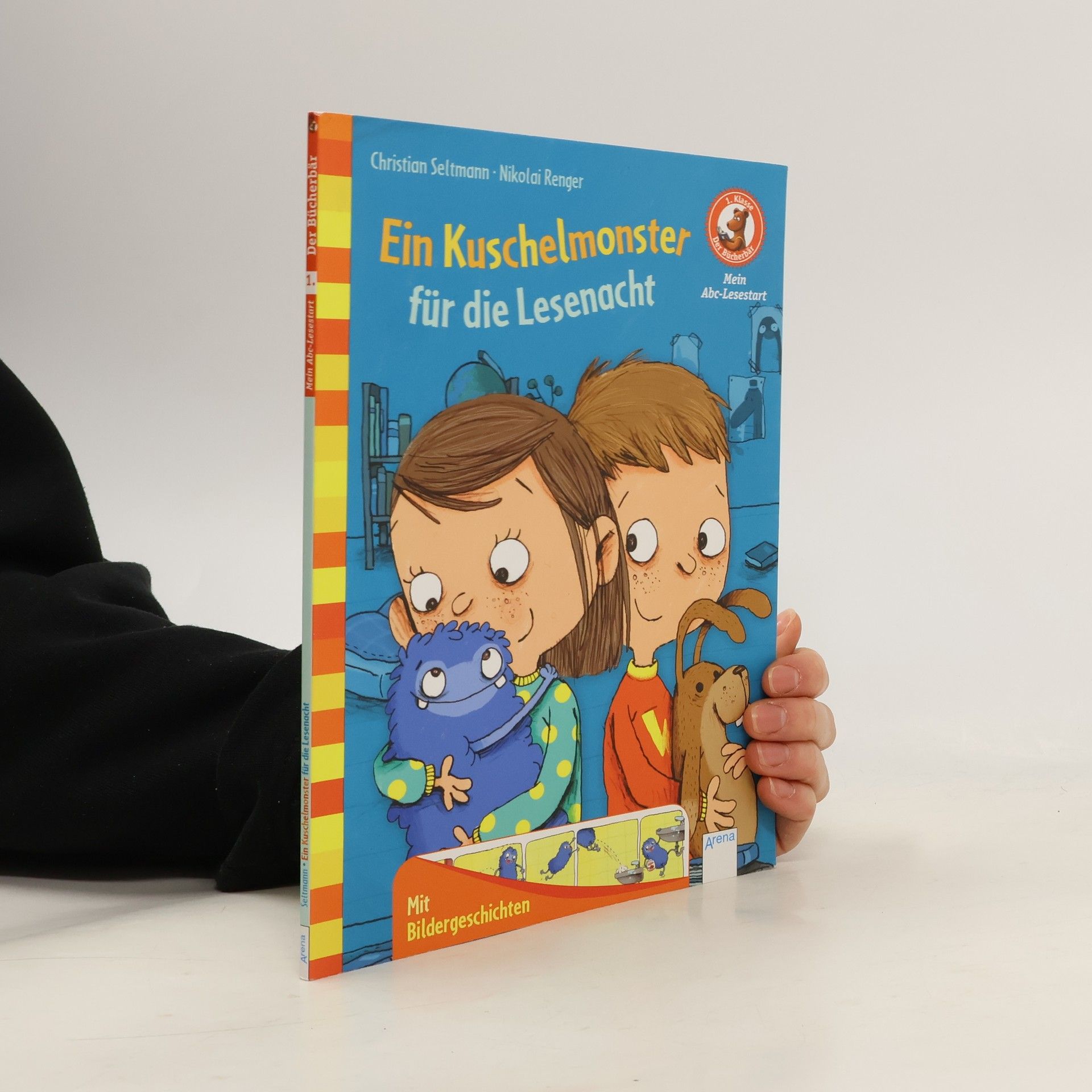 Ein Kuschelmonster für die Lesenacht