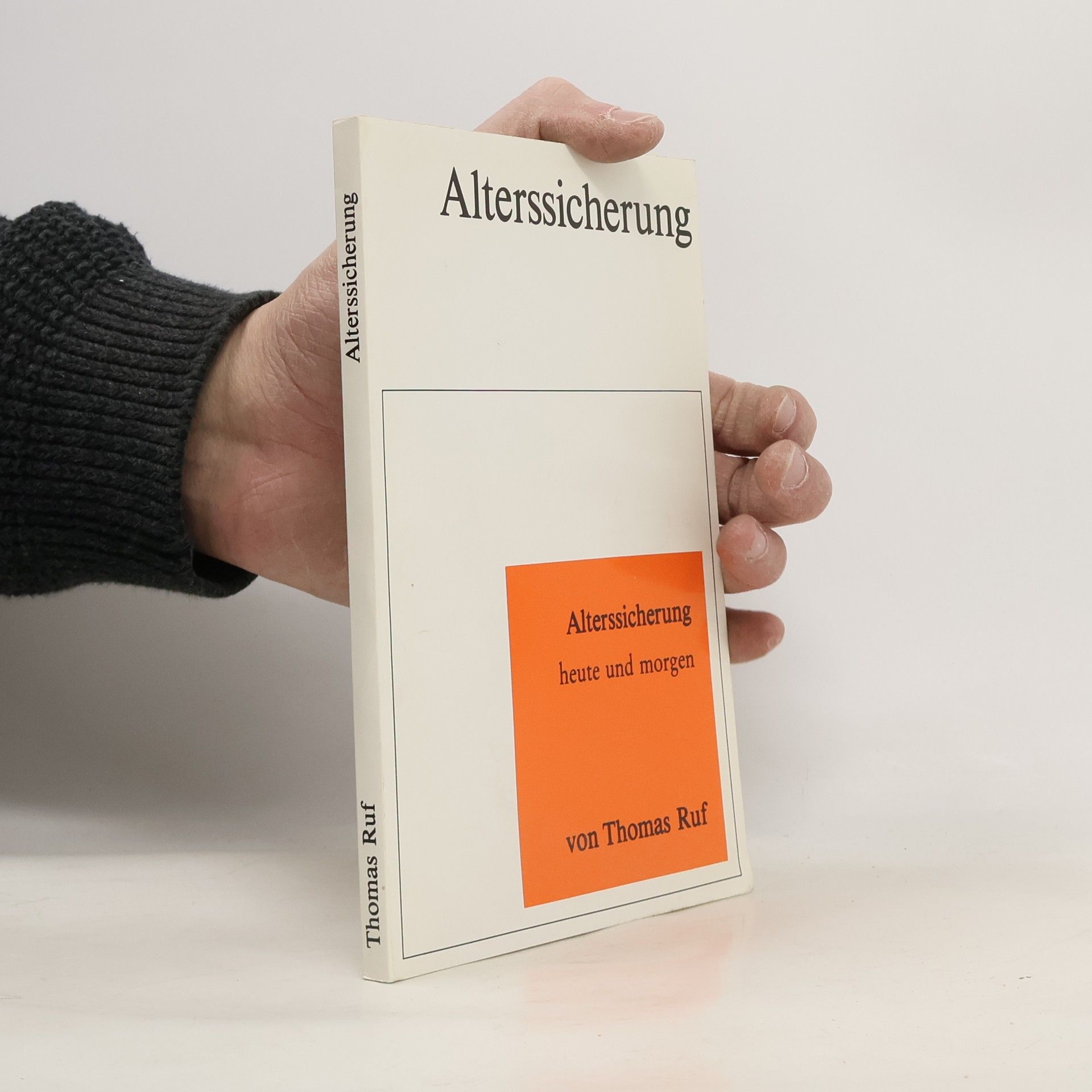 Alterssicherung heute und morgen