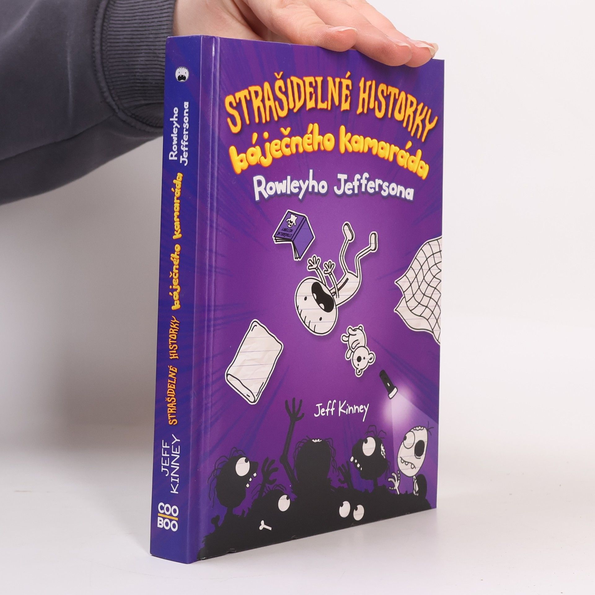 Jeff Kinney Strašidelné historky báječného kamaráda Rowleyho Jeffersona