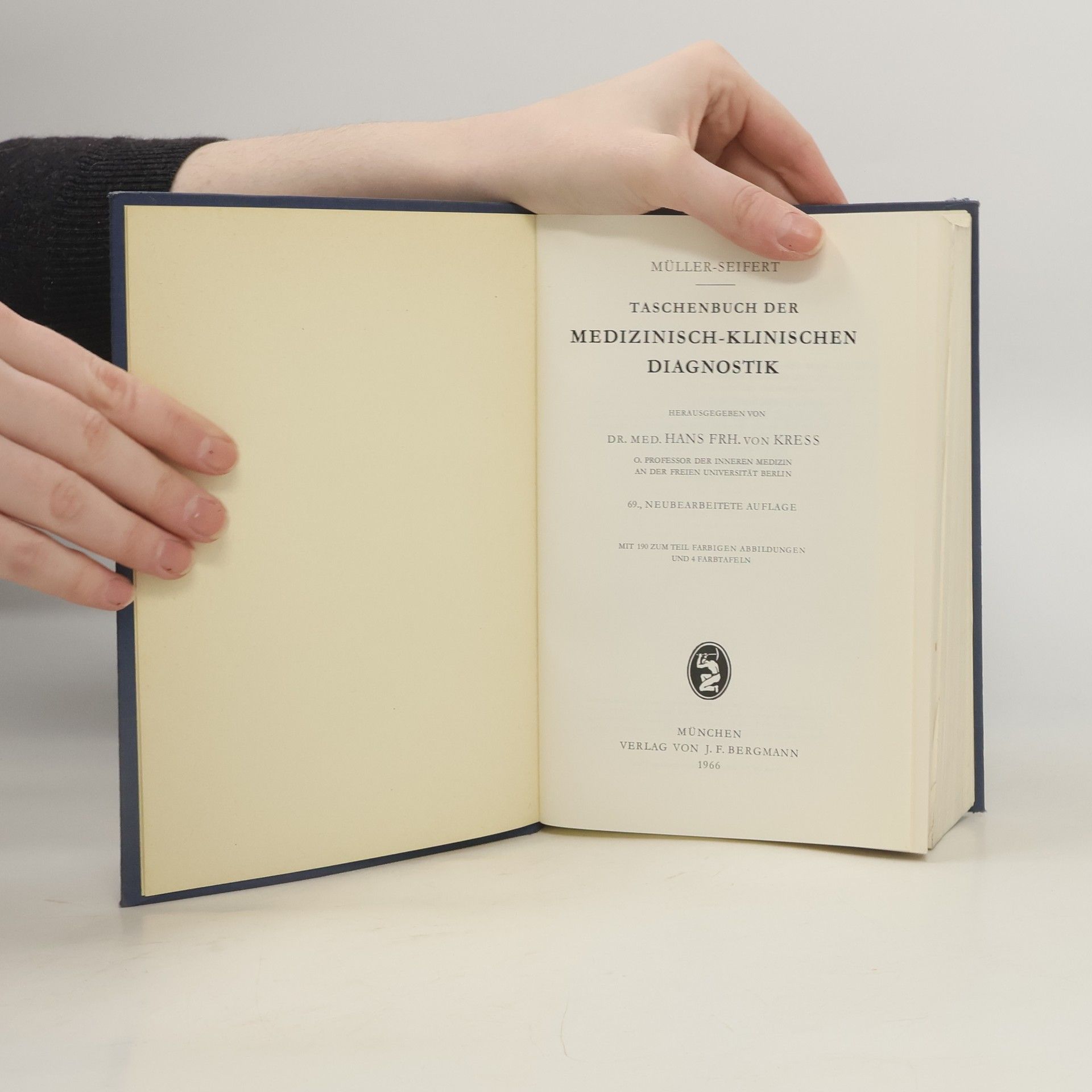 Otto Seifert Taschenbuch der Medizinisch-klinischen Diagnostik