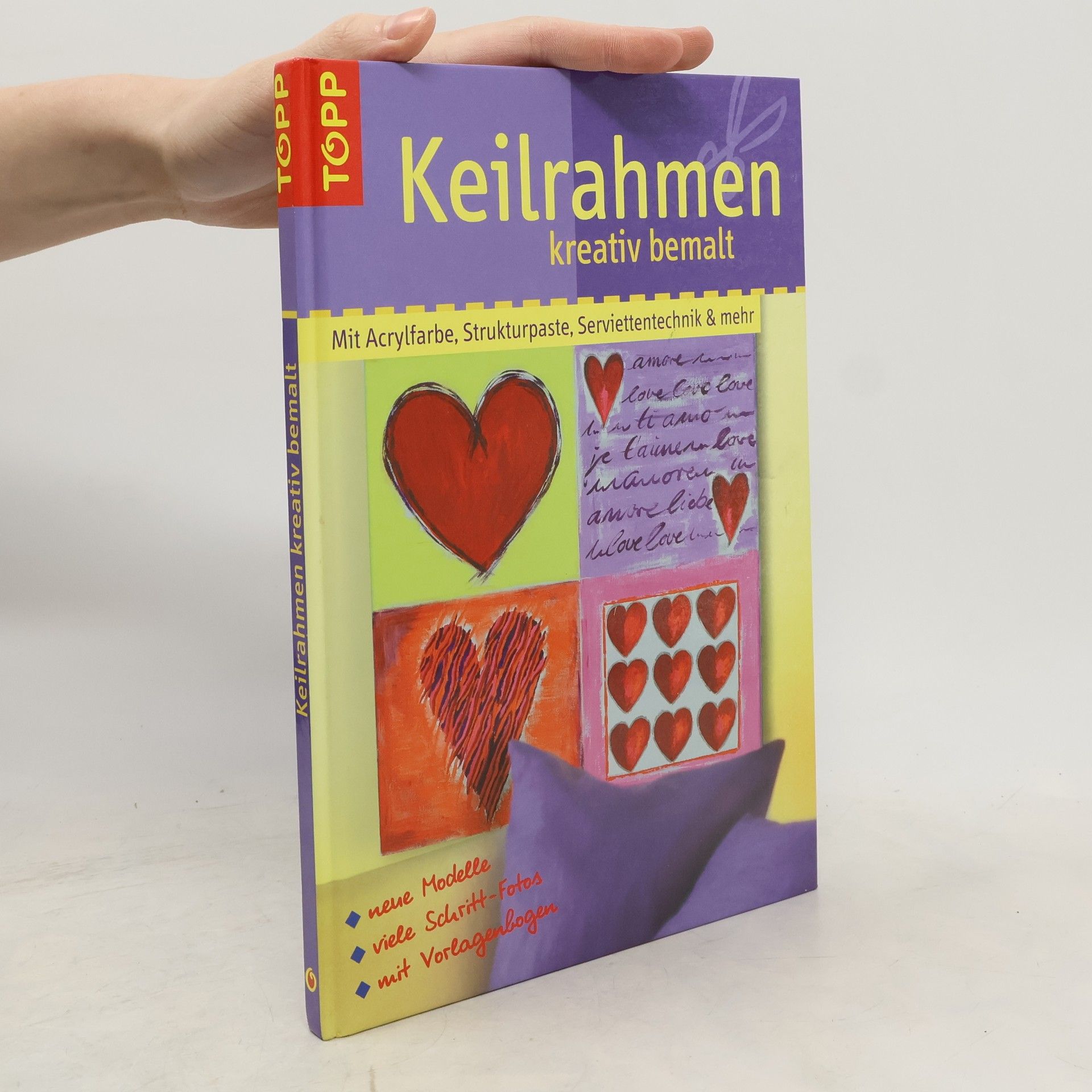 Barbara Huber-Greub Keilrahmen kreativ bemalt