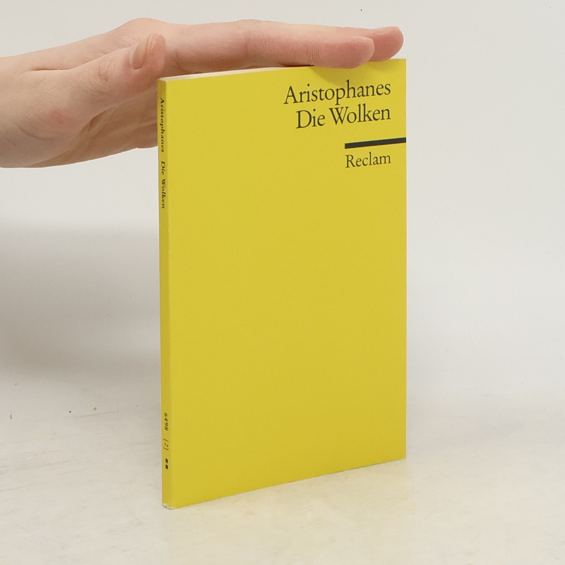 Aristophanes Die Wolken