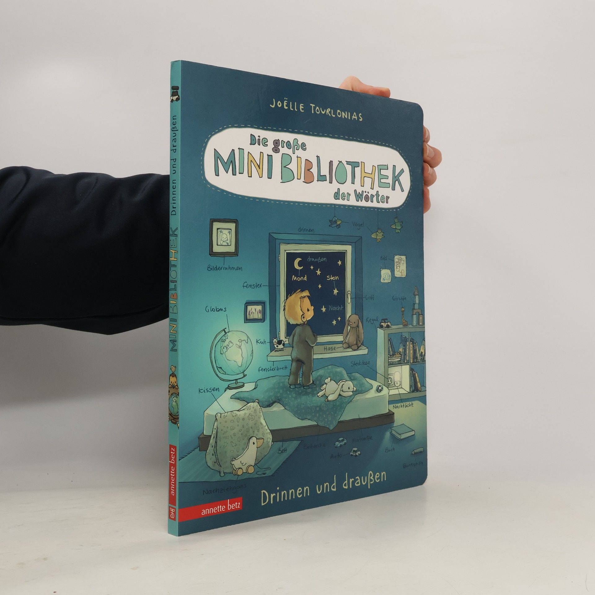 Die große Mini-Bibliothek der Wörter - Drinnen und draußen: Pappbilderbuch (Die große Mini-Bibliothek der Wörter)