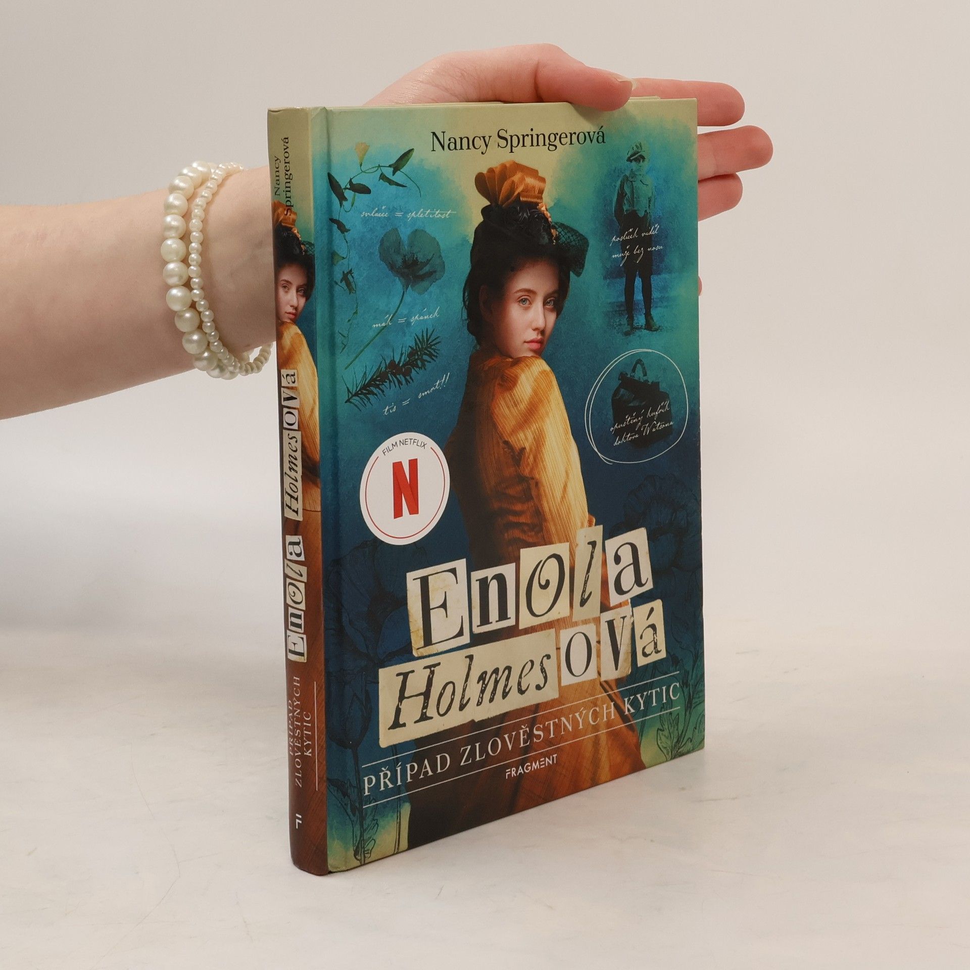 Nancy Springer Případ zlověstných kytic : Enola Holmesová