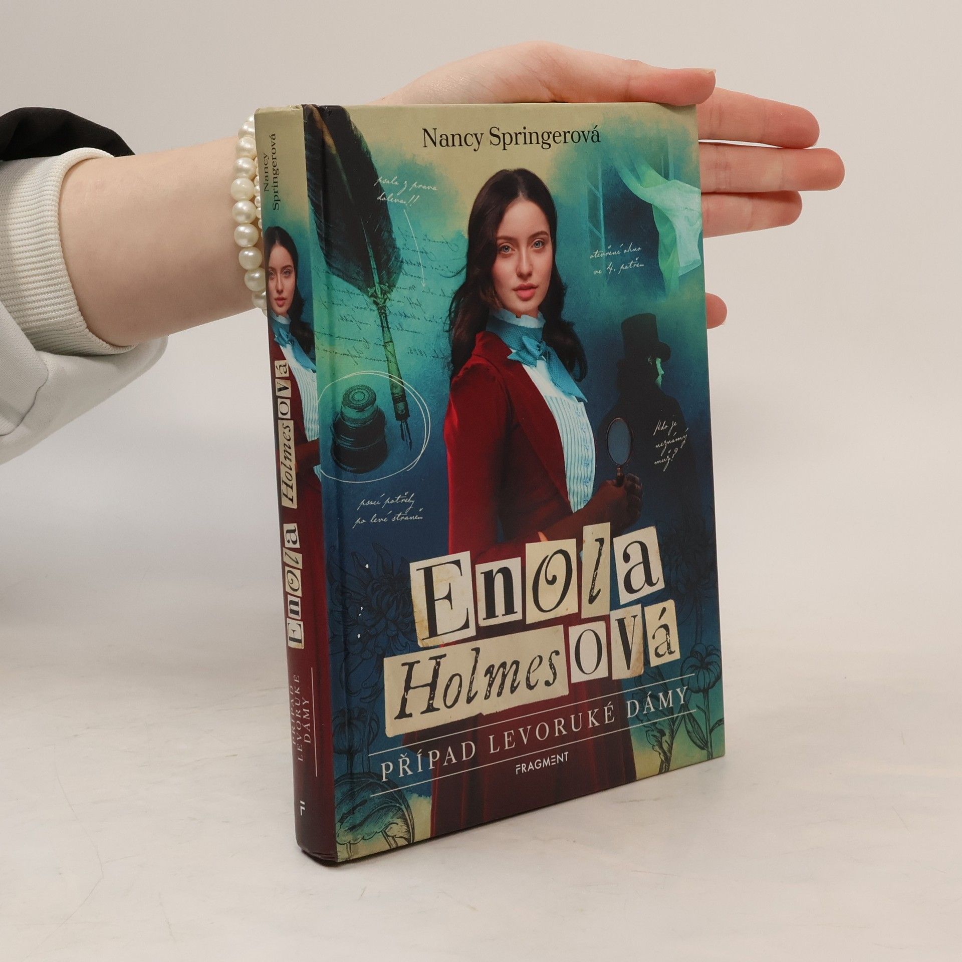 Nancy Springer Enola Holmesová. Případ levoruké dámy
