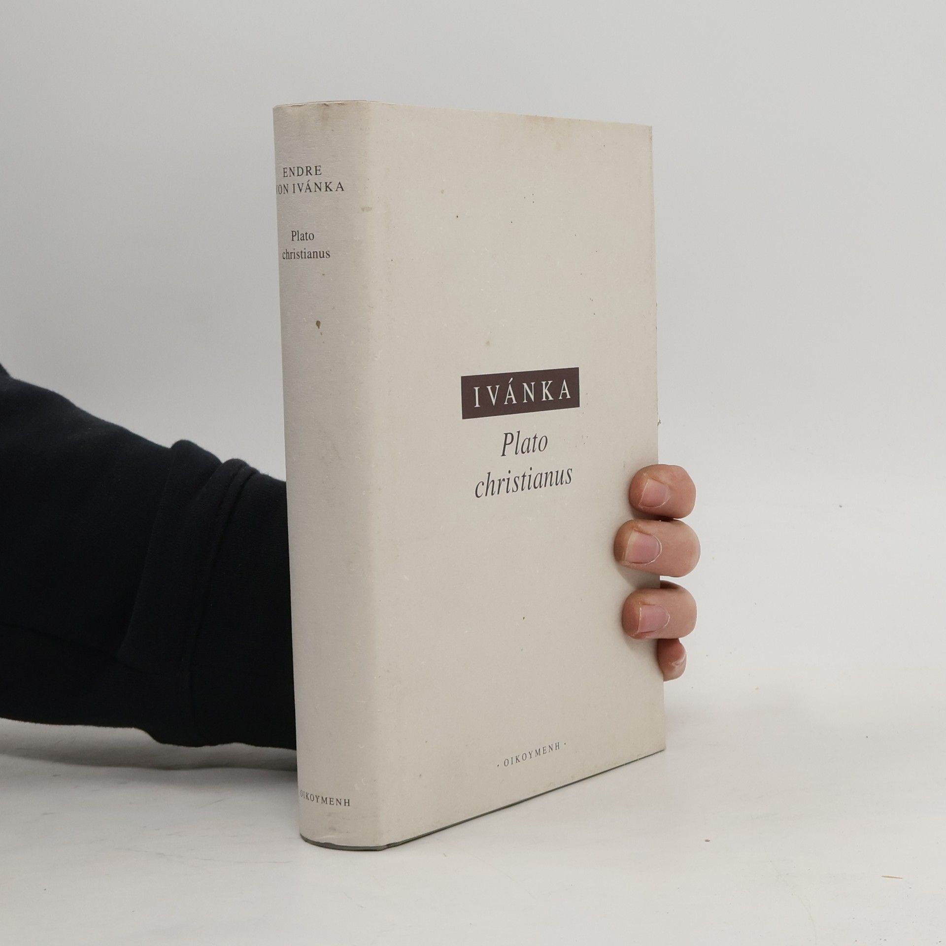 Endre von Ivánka Plato christianus