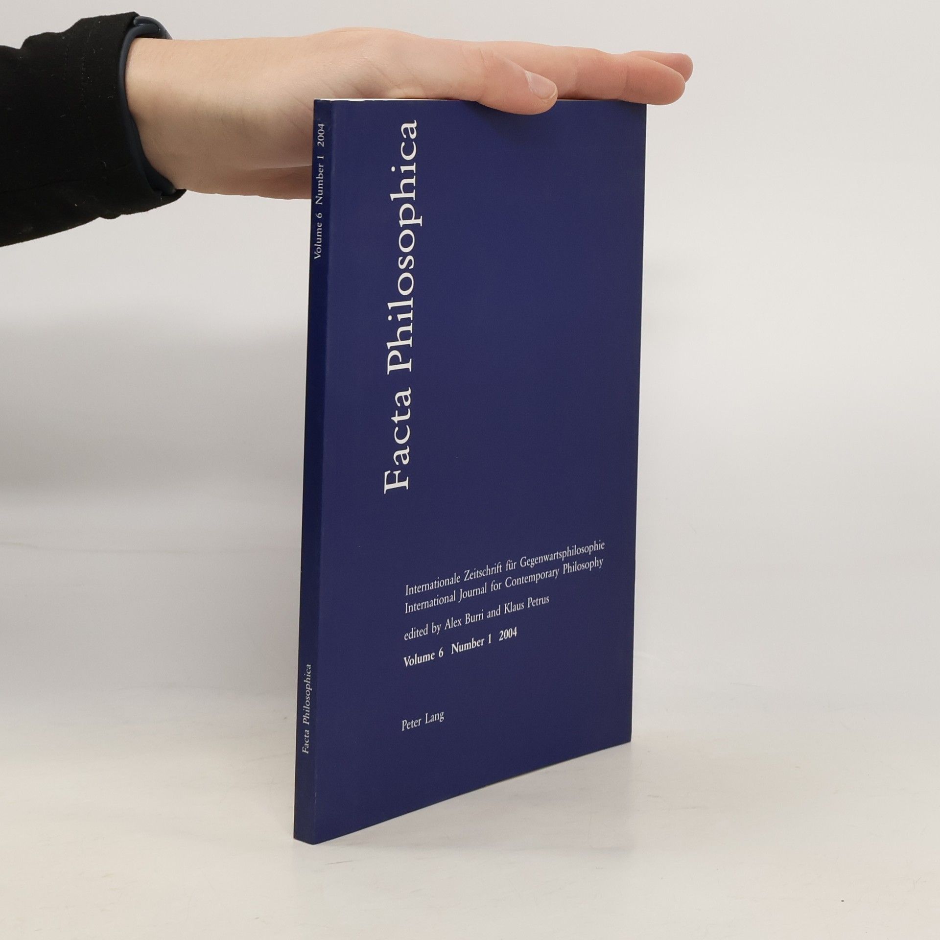 Various authors Facta Philosophica