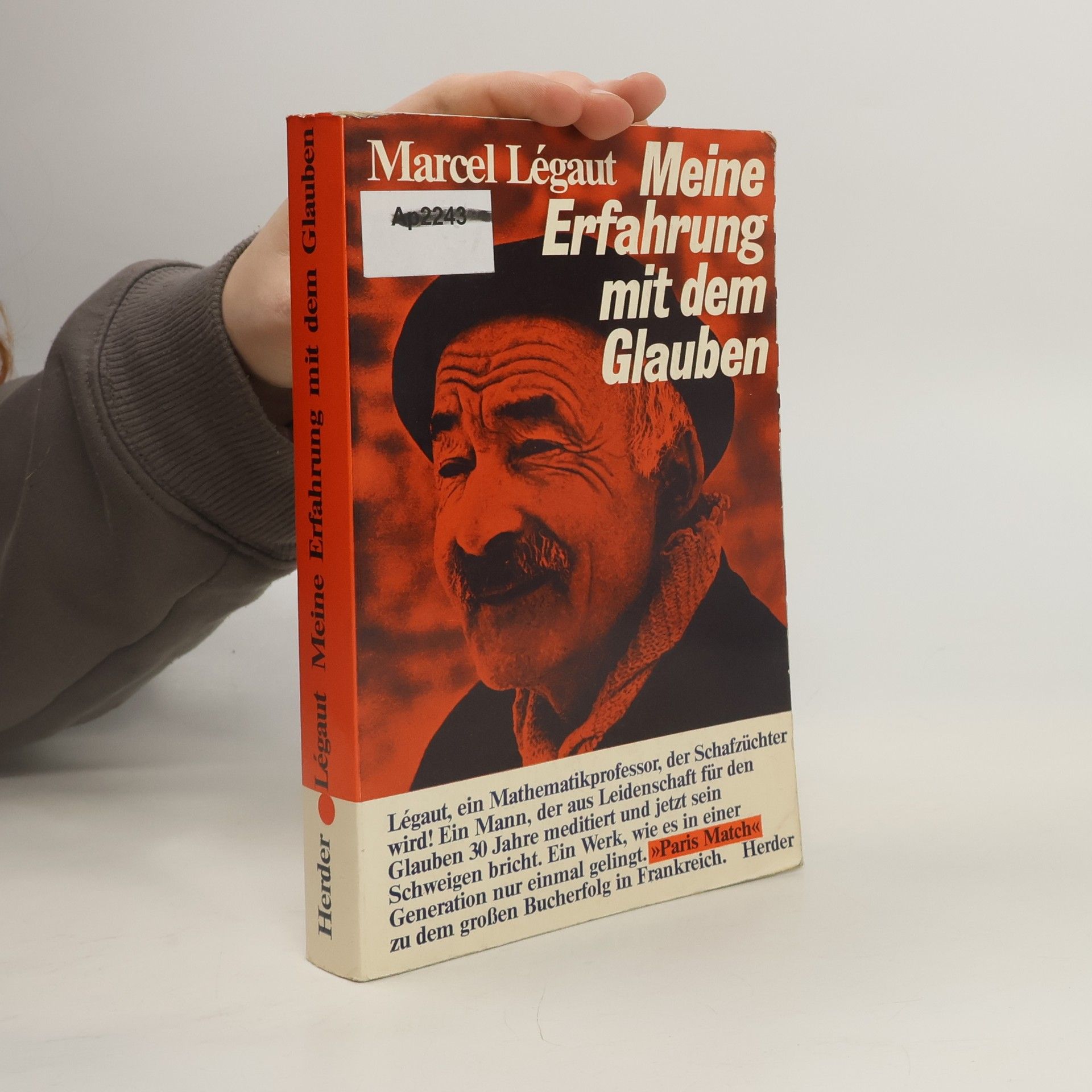 Marcel Légaut Meine Erfahrung mit dem Glauben