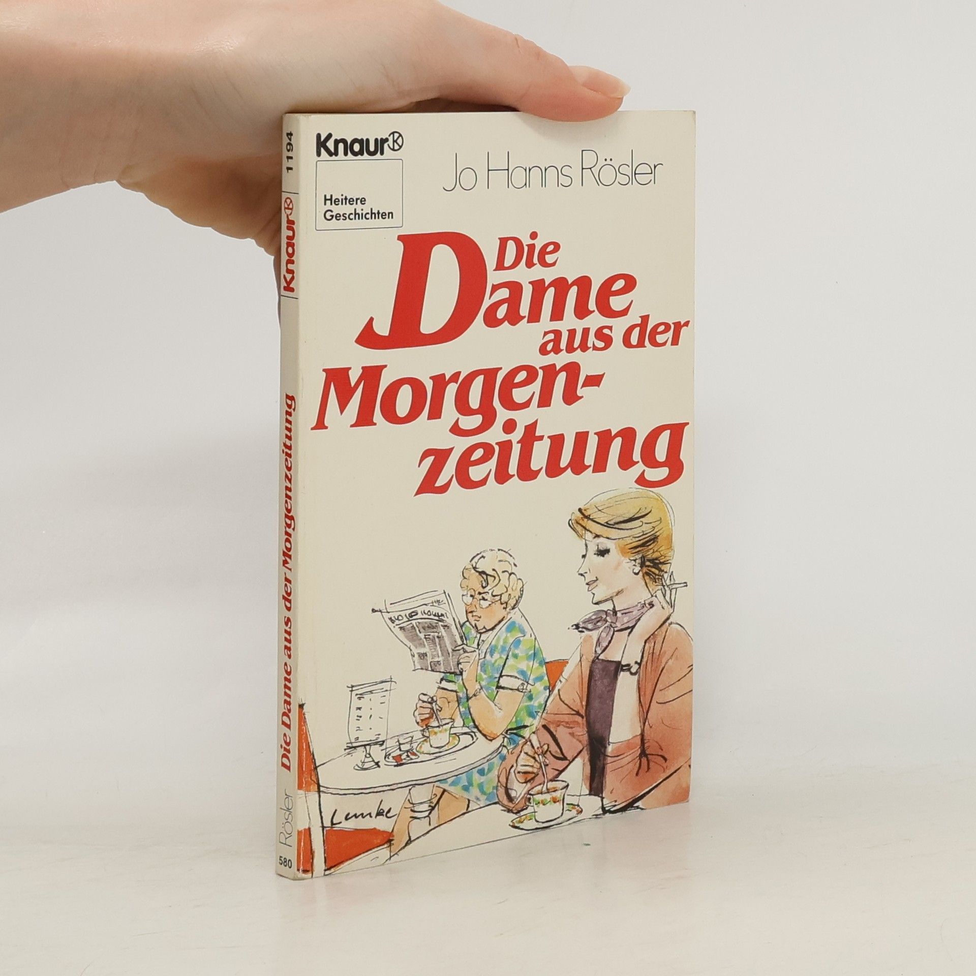 Die Dame aus der Morgenzeitung