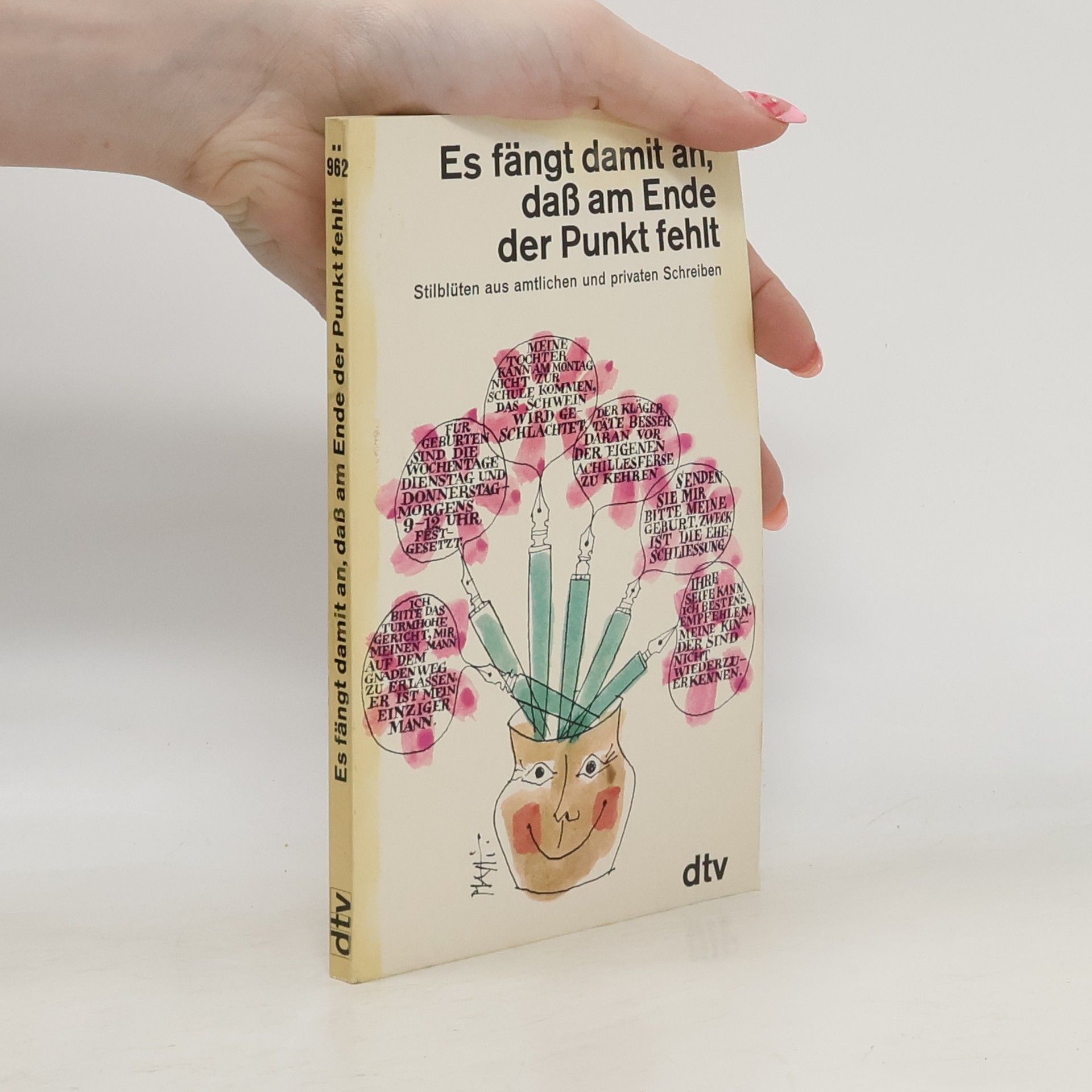 Margit Waas Es fängt damit an, daß am Ende der Punkt fehlt