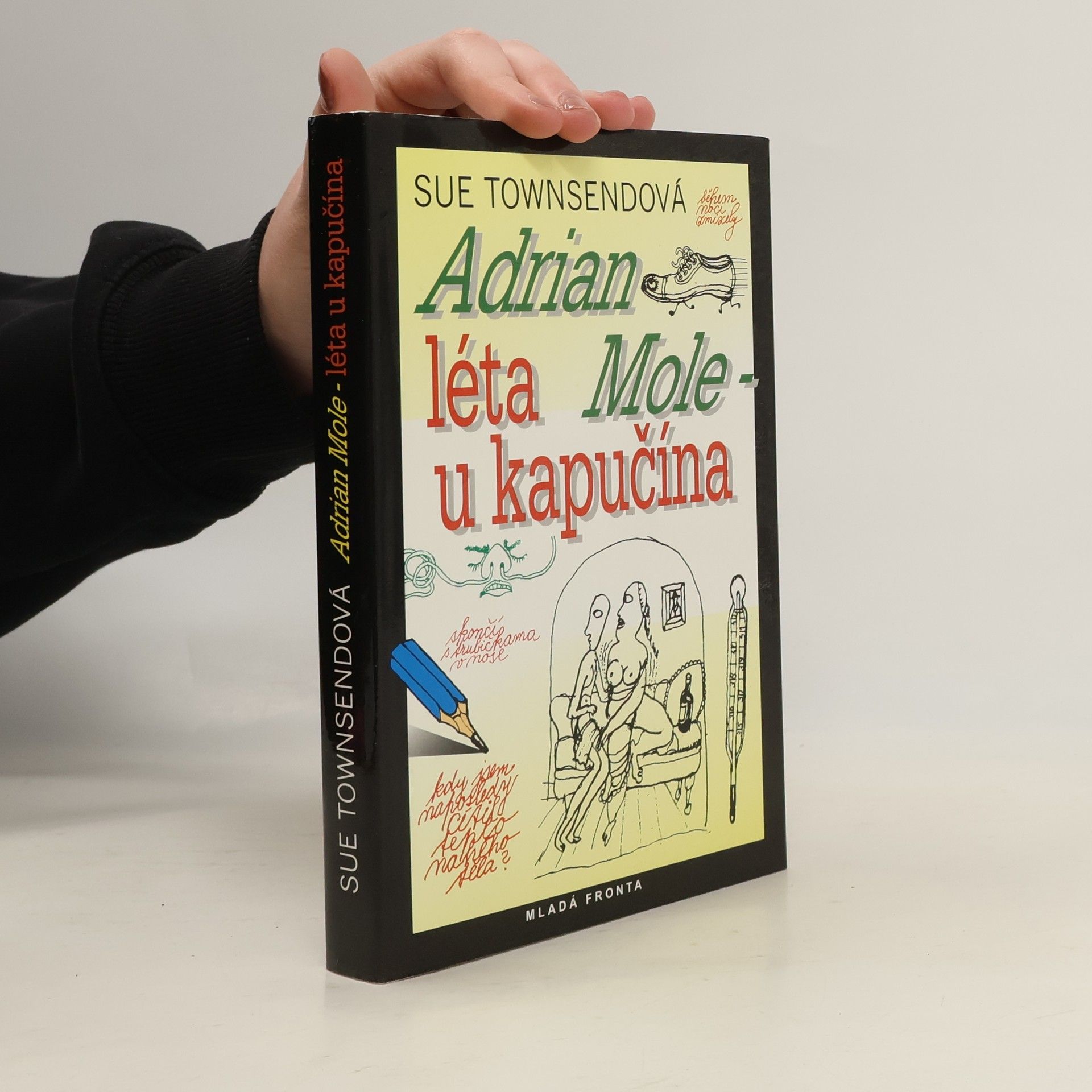 Sue Townsend Adrian Mole. Léta u kapučína