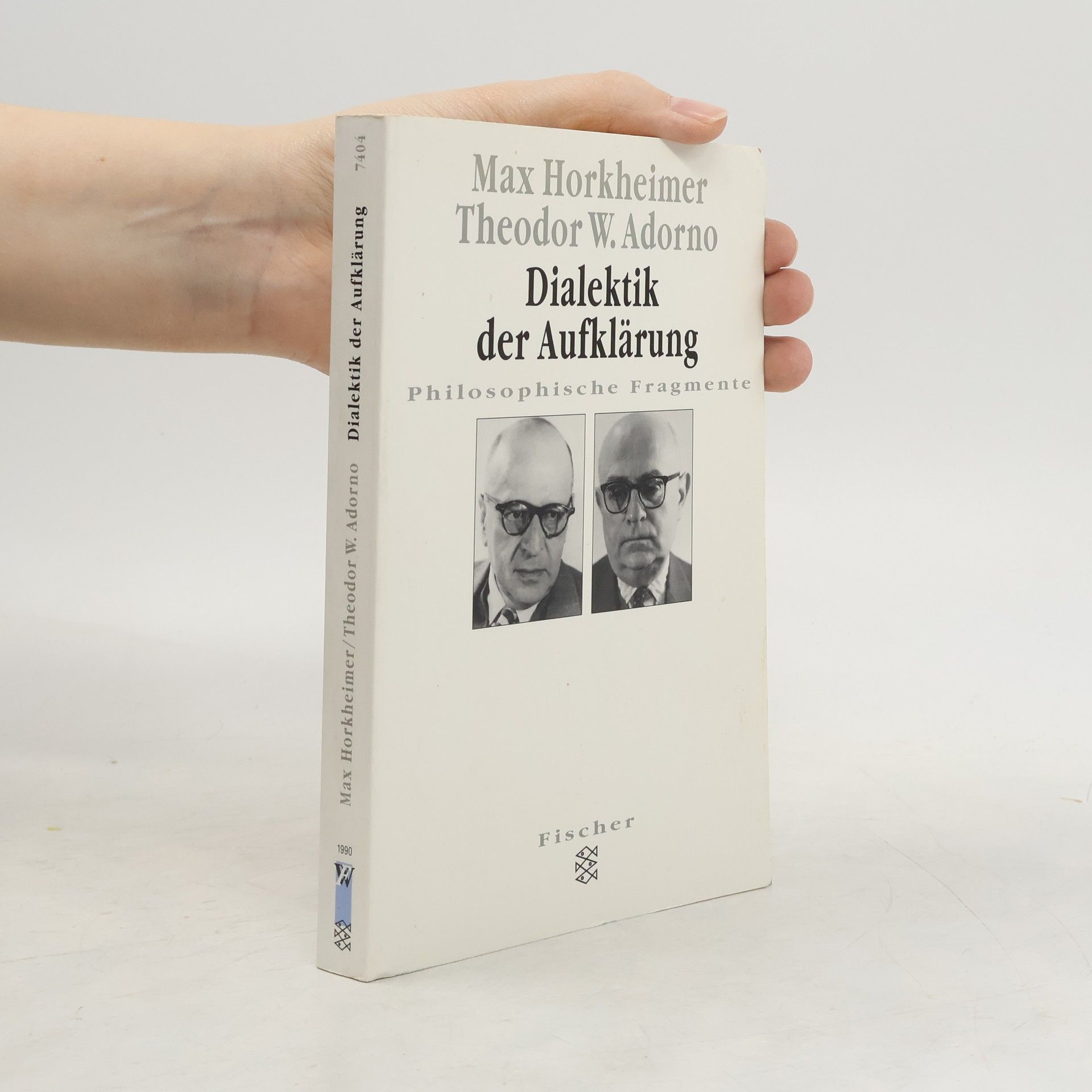Max Horkheimer Dialektik der Aufklärung