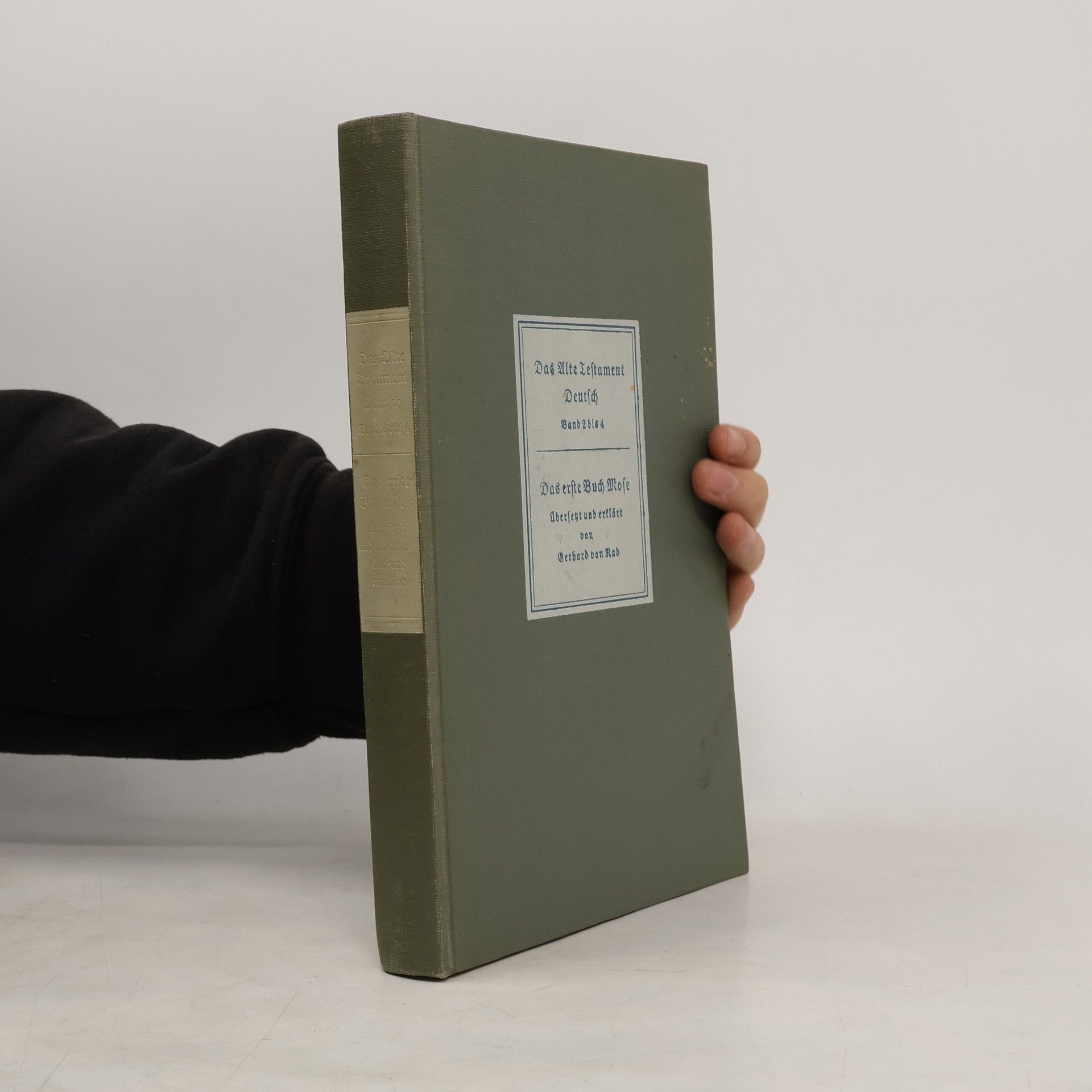 Gerhard von Rad Das alte Testament Deutsch. Band 2 bis 4