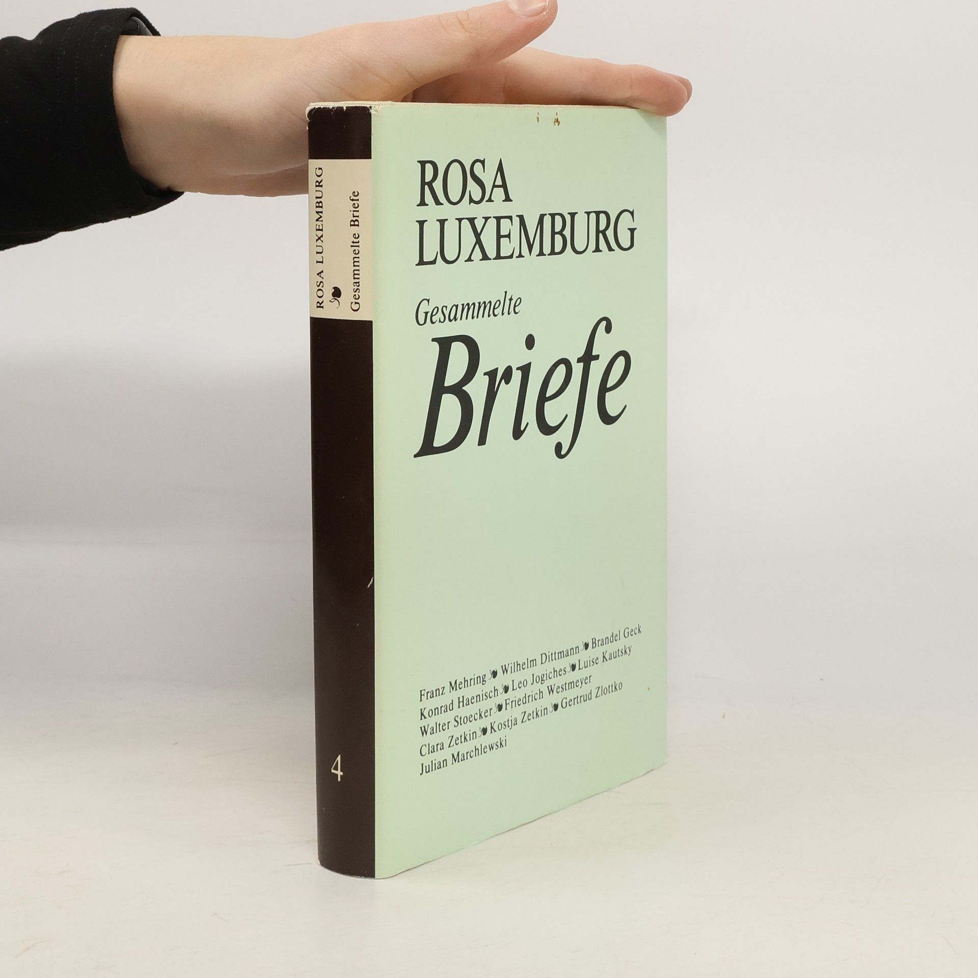 Rosa Luxemburg Gesammelte Briefe