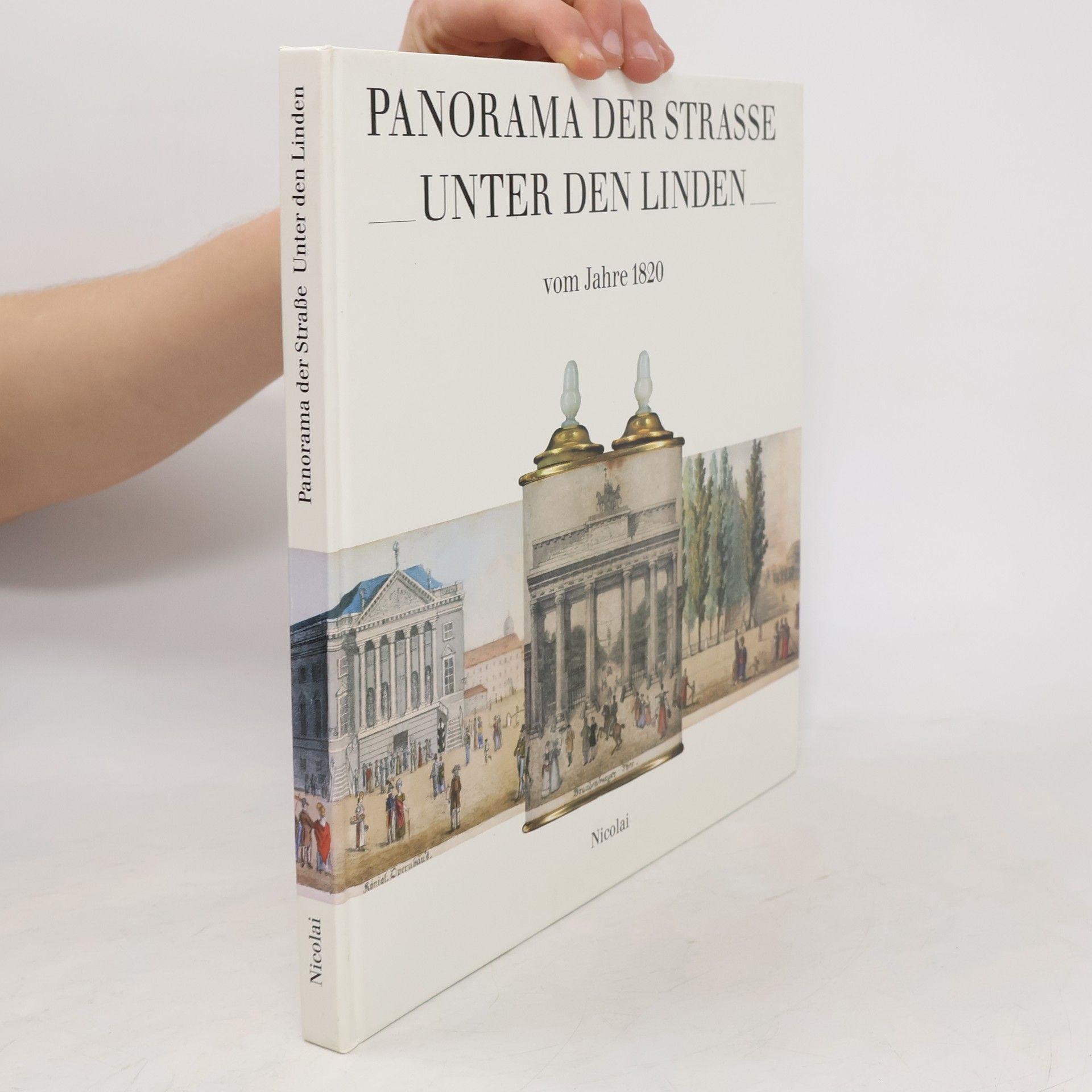 Panorama der Strasse Unter den Linden vom Jahre 1820