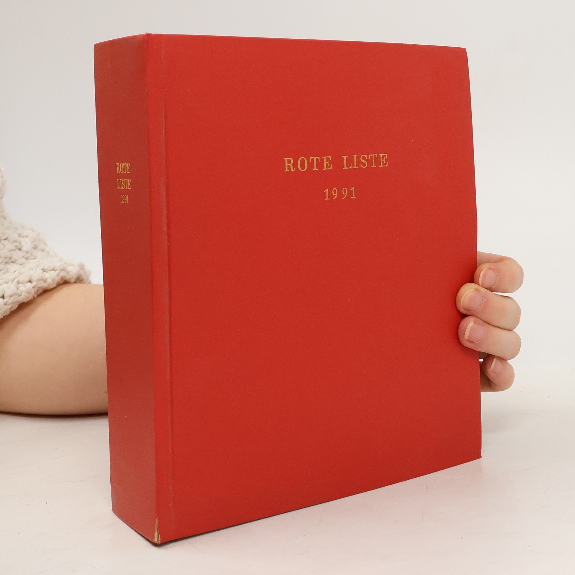 Bundesverband der Pharmazeutischen Industrie Rote Liste 1991