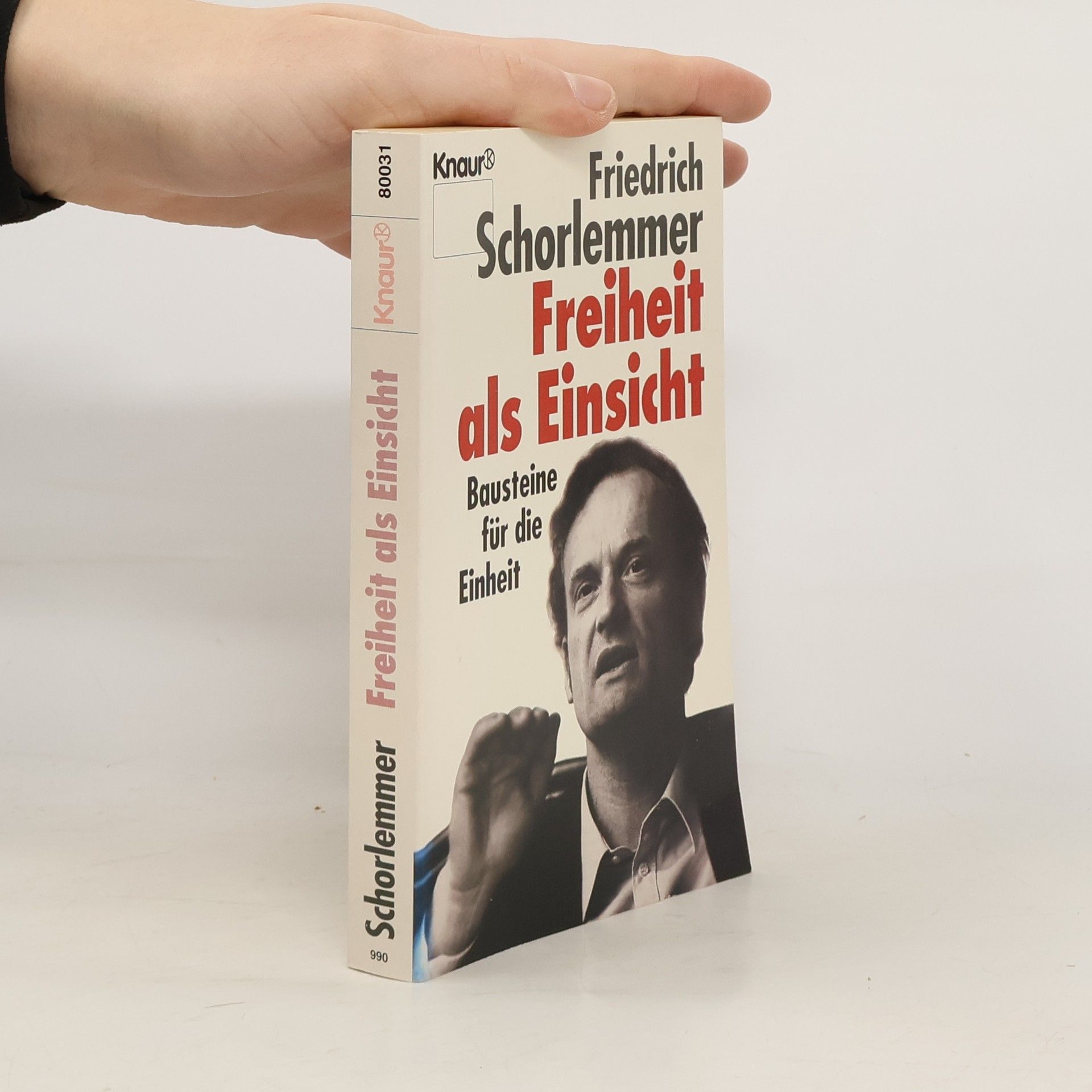 Friedrich Schorlemmer Freiheit als Einsicht