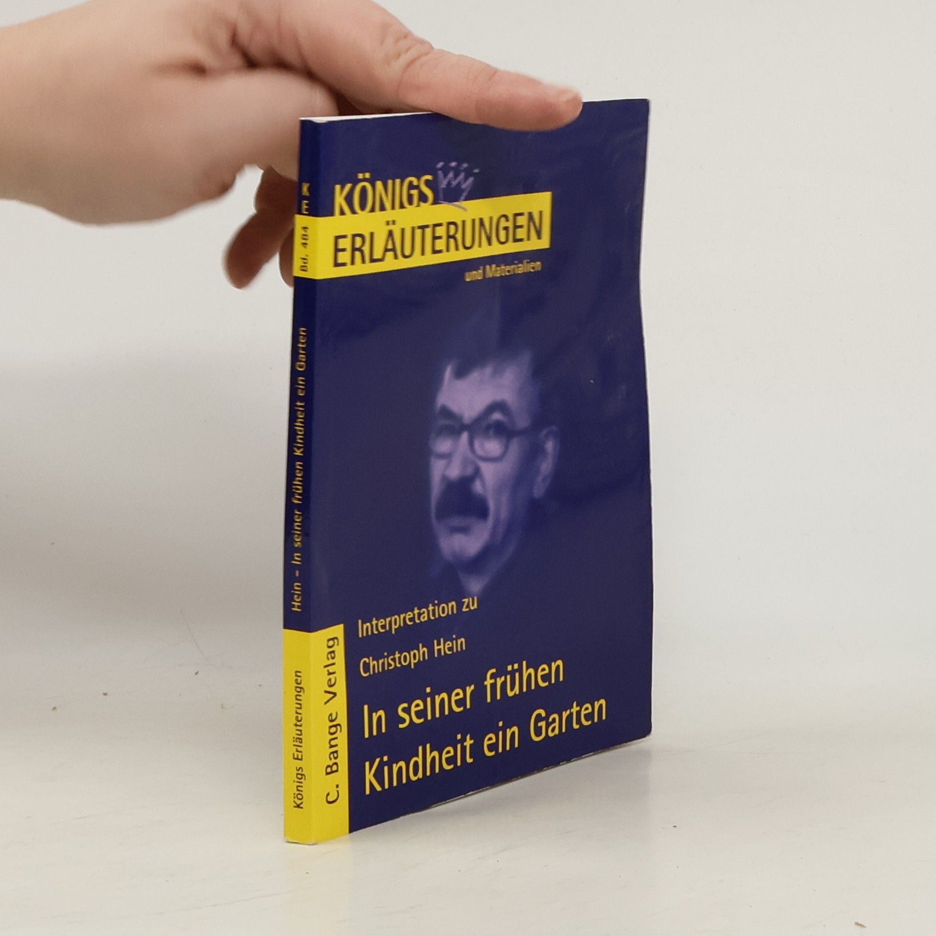 Rüdiger Bernhardt In seiner frühen Kindheit ein Garten