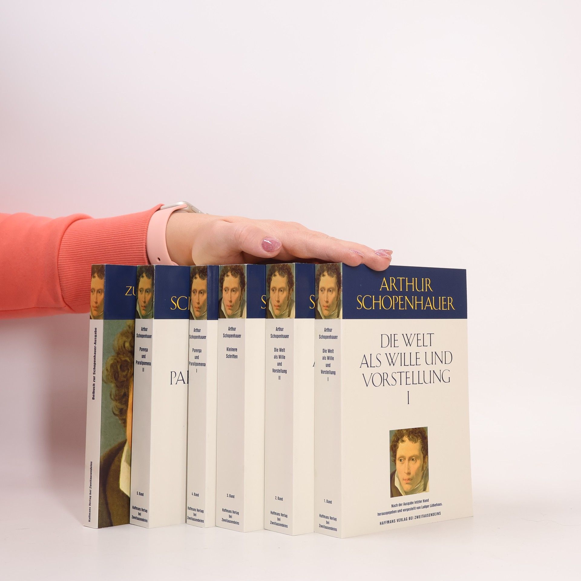 Arthur Schopenhauer Arthur Schopenhauer Werke in 5 Bänden + Beibuch zur Schopenhauer-Ausgabe