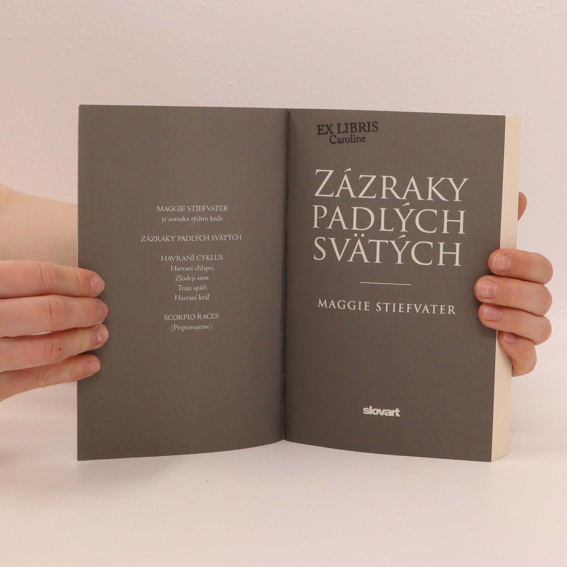 Maggie Stiefvater Zázraky padlých svätých