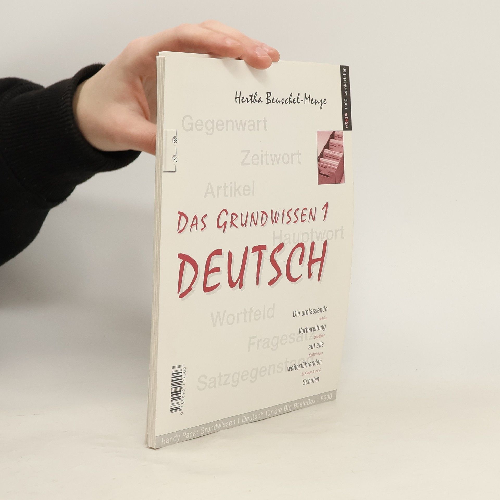 Hertha Beuschel-Menze Das Grundwissen 1. Deutsch