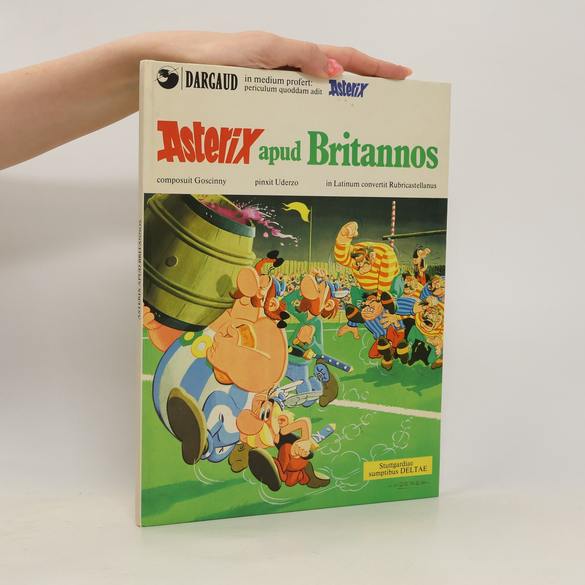 Albert Uderzo Asterix - Asterix apud Britannos. Asterix bei den Briten, lateinische Ausgabe