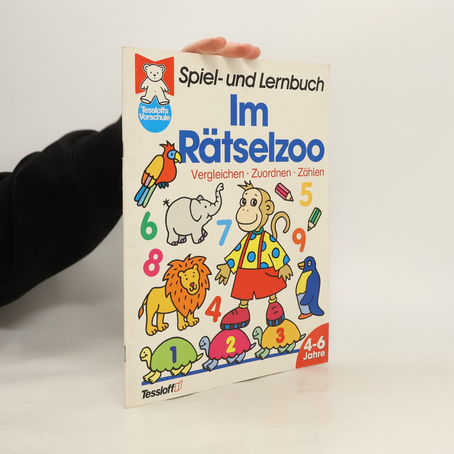 Kolektiv autorů Spiel- und Lernbuch. Im Rätselzoo.