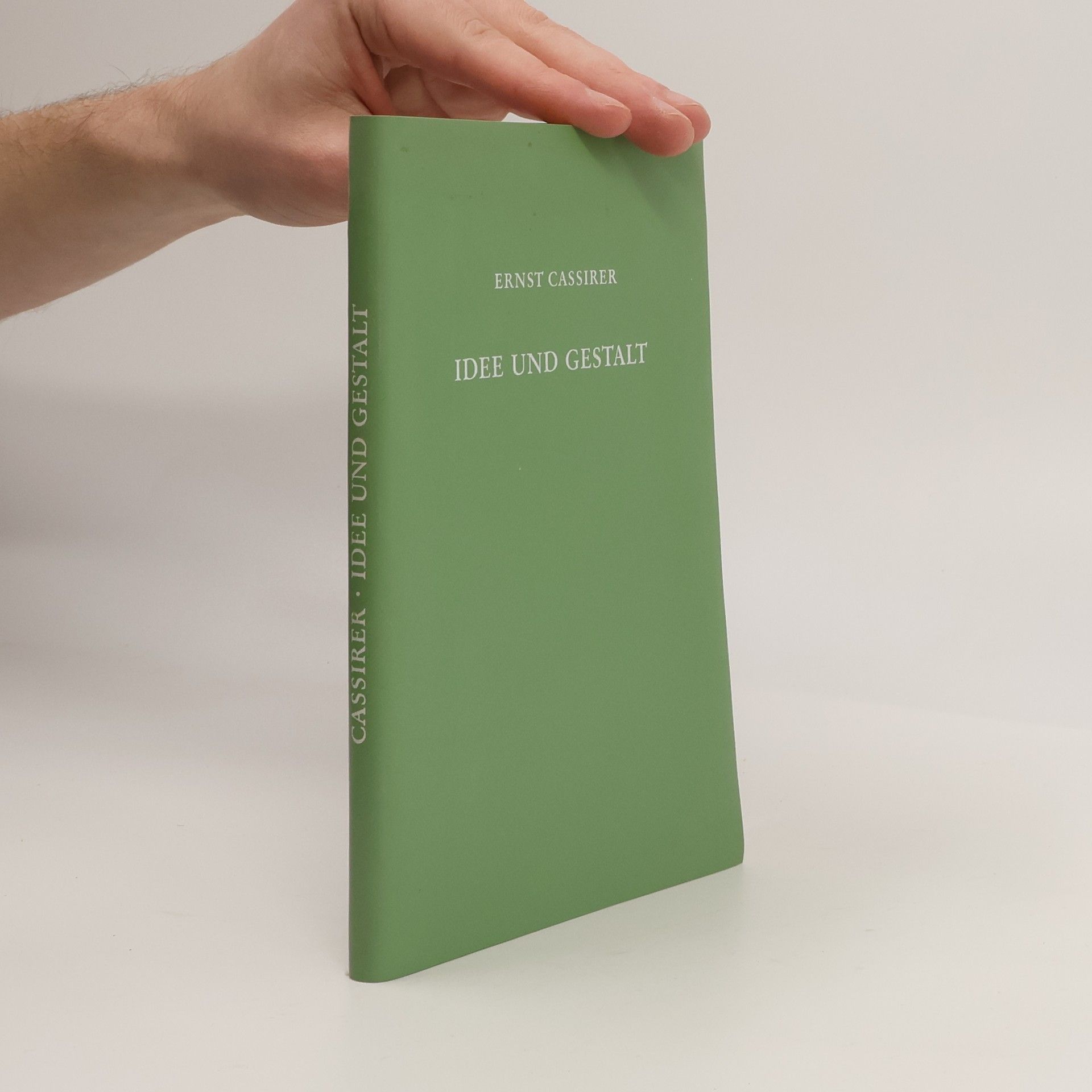 Ernst Cassirer Idee und Gestalt