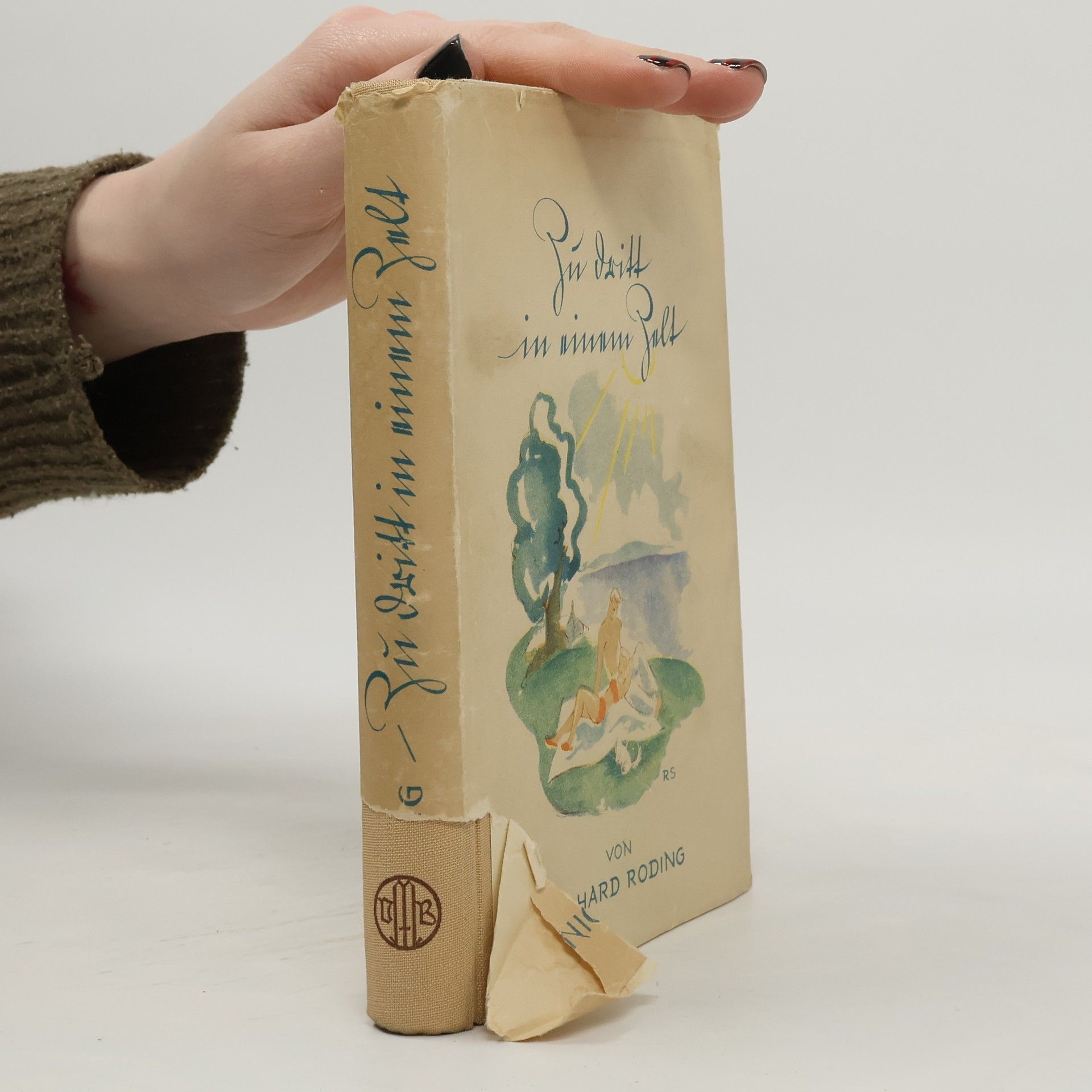 Richard Roding Zu dritt in einem Zelt