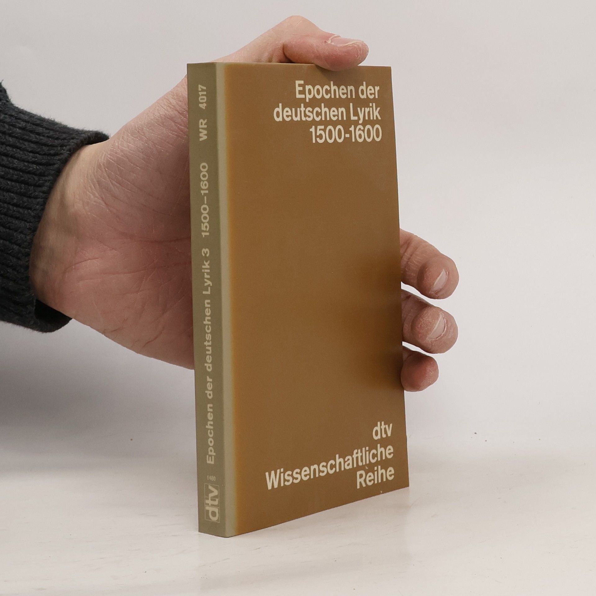 Epochen der deutschen Lyrik 1500 - 1600