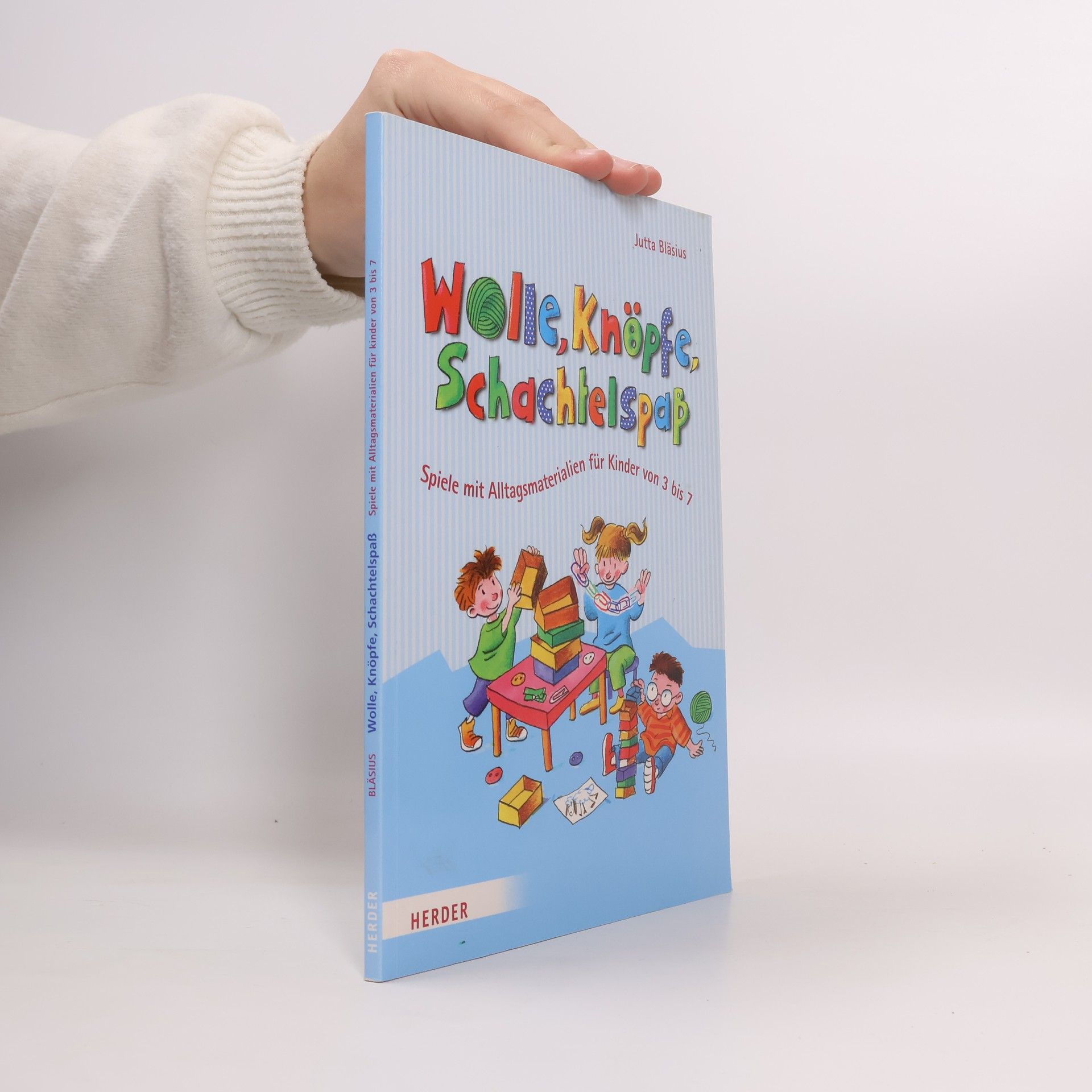 Jutta Bläsius Wolle, Knöpfe, Schachtelspaß