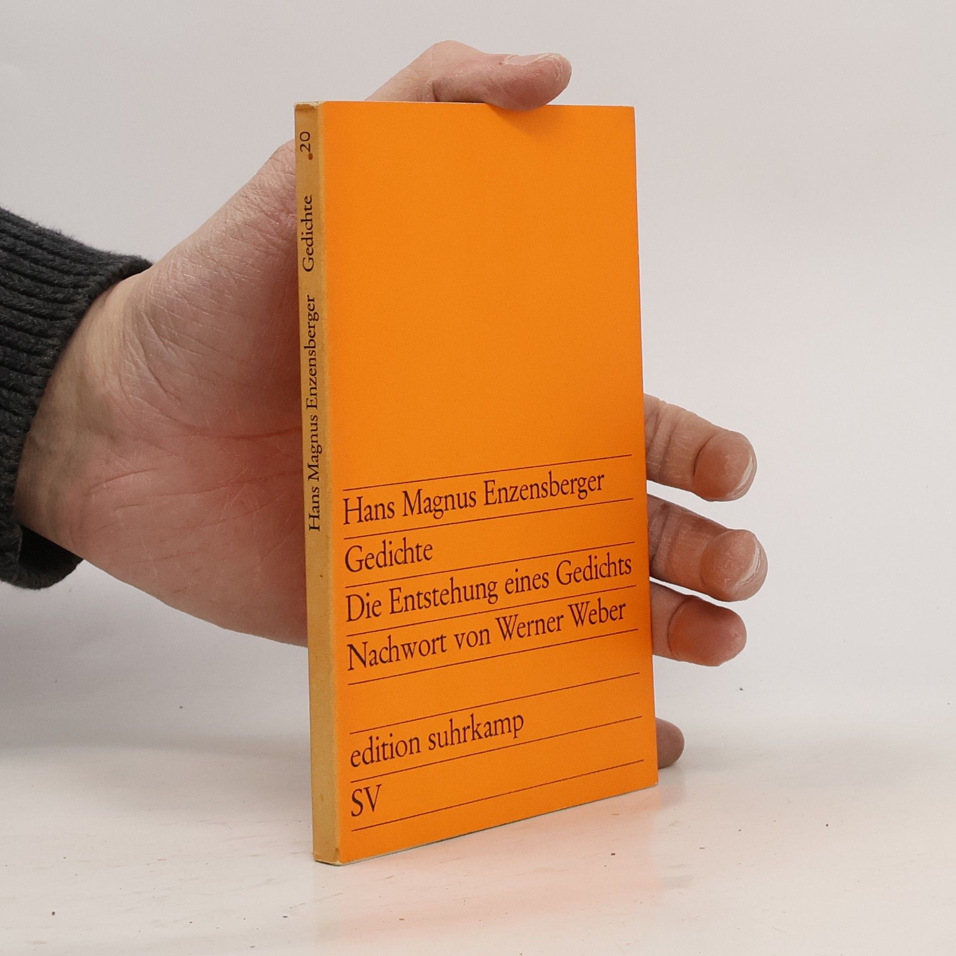 Hans Magnus Enzensberger Gedichte. Die Entstehung eines Gedichts