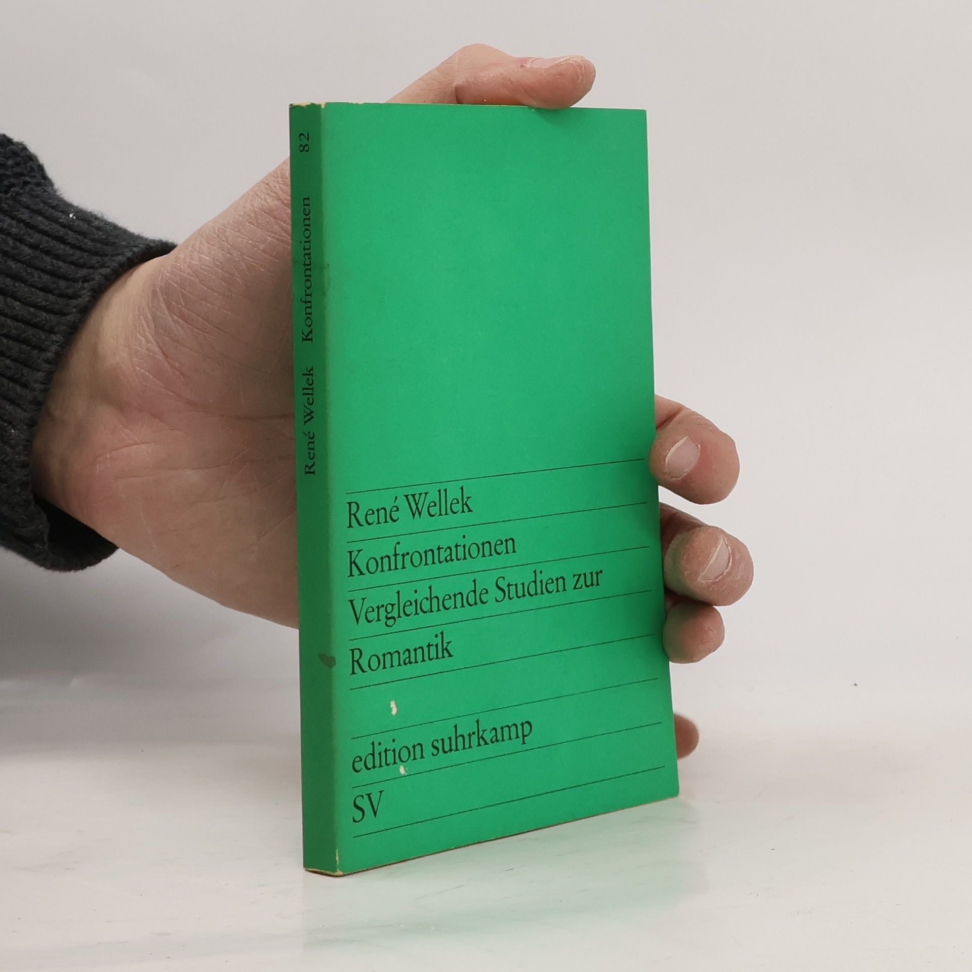 René Wellek Konfrontationen