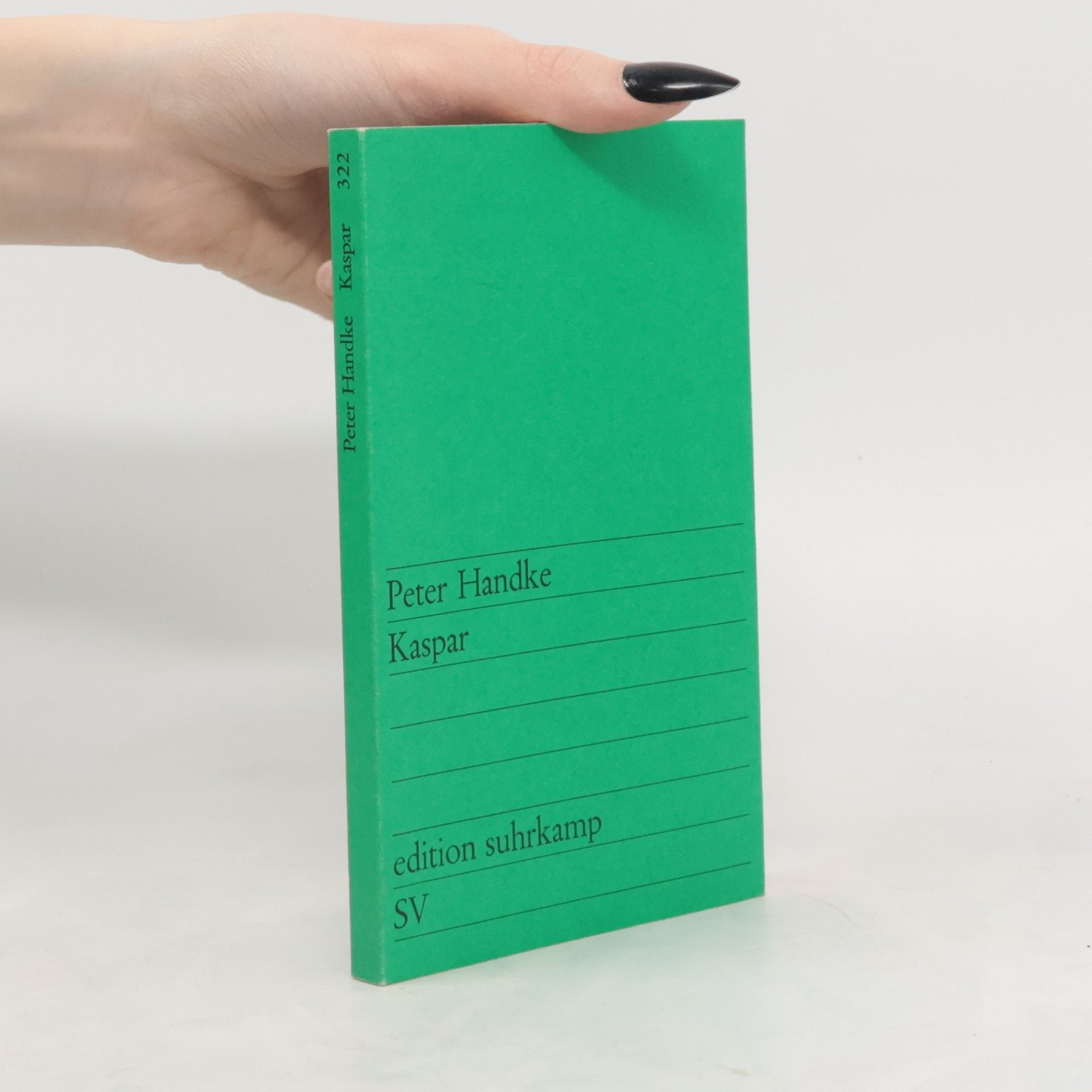 Peter Handke Kaspar
